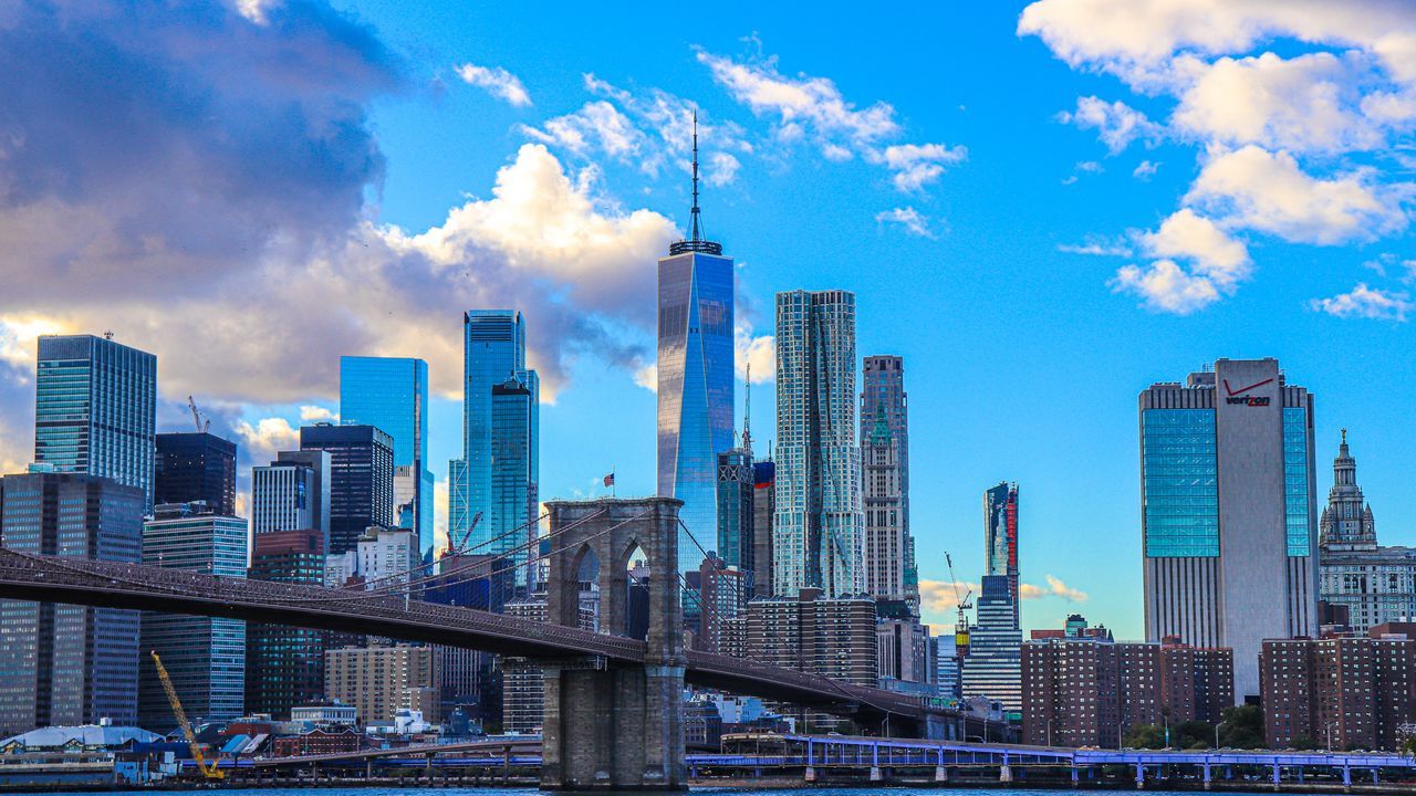 Download wallpaper 1280x720 city, buildings, architecture, modern