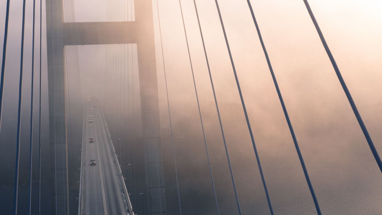 Architecture Blur Bridge City Close Up Construction Contemporary