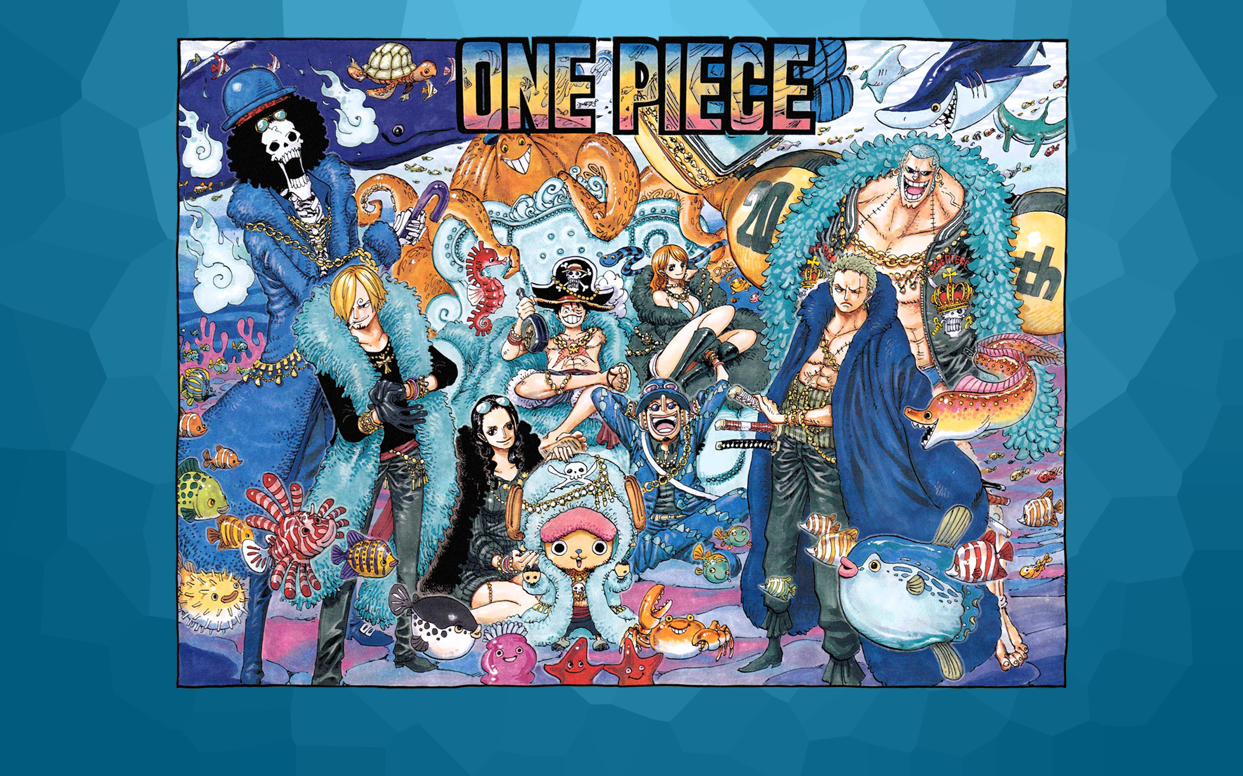 One Piece 20th Anniversary Wallpaper enjoy!