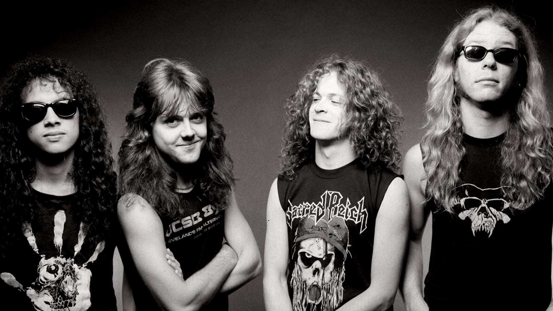 Metallica Lars Ulrich Kirk Hammett Jason Newsted James