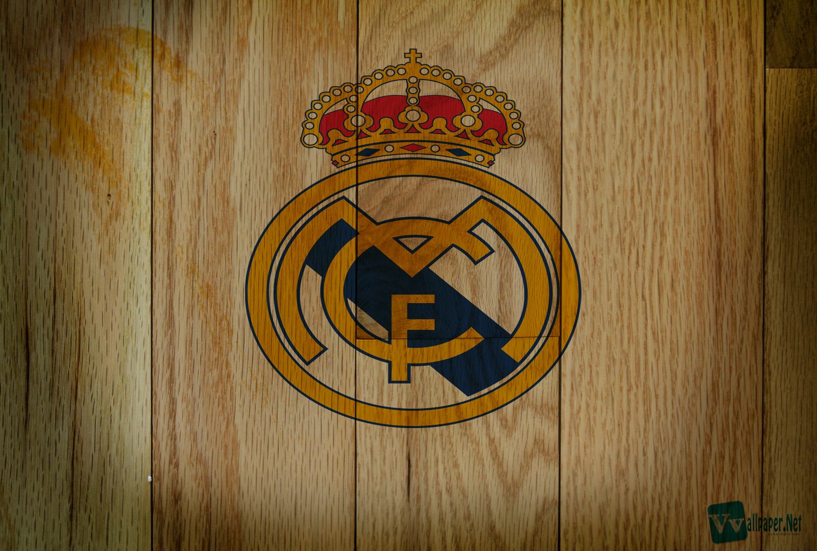 Free download Real Madrid CF Logo HD Desktop Wallpaper Download