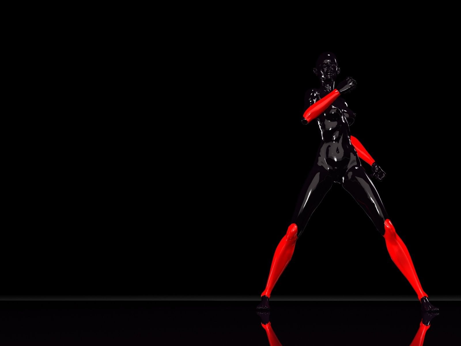 Wallpaper Black And Red