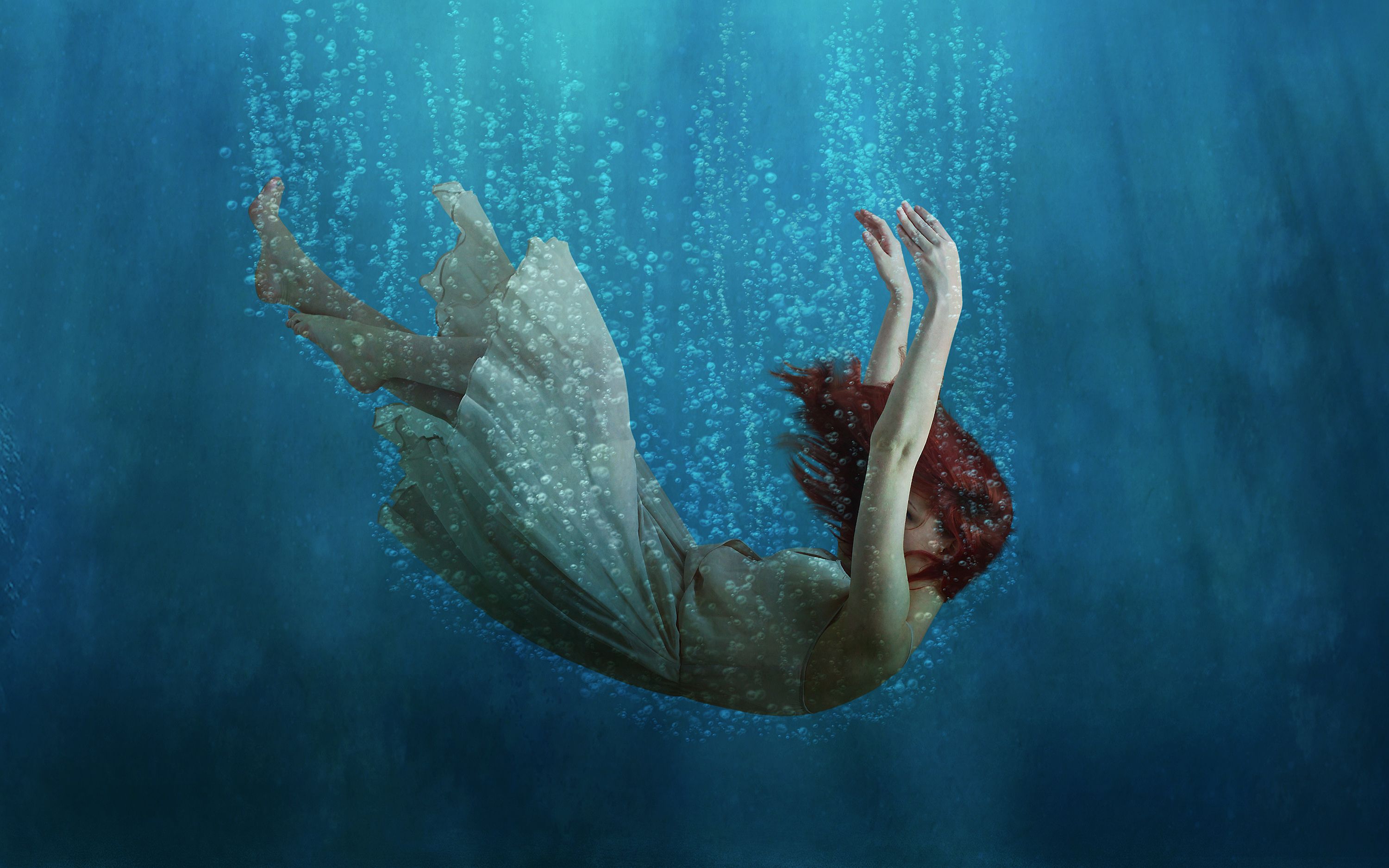 Wallpaper 4k Underwater Girl Dream Dream, Girl, Underwater