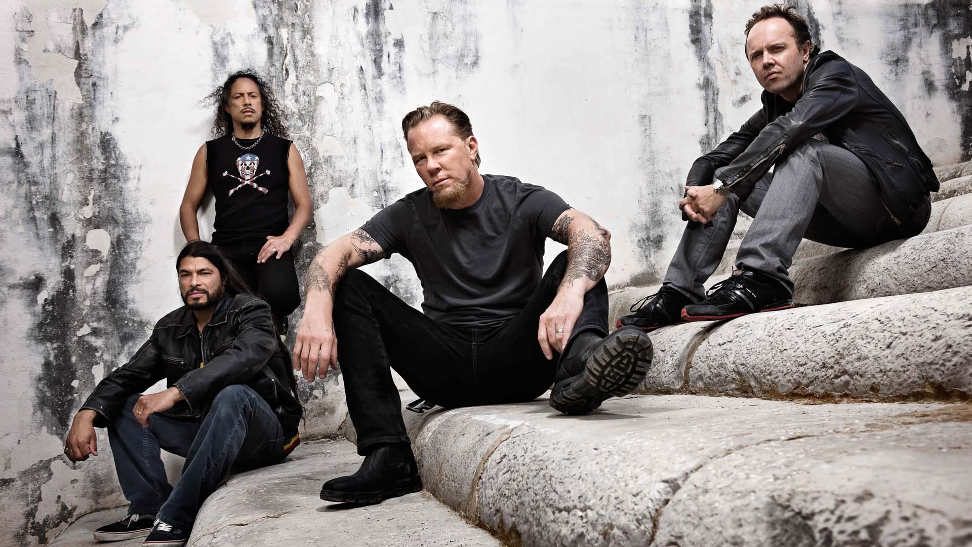 James Hetfield, Kirk Hammett, Lars Ulrich, Metallica, Robert