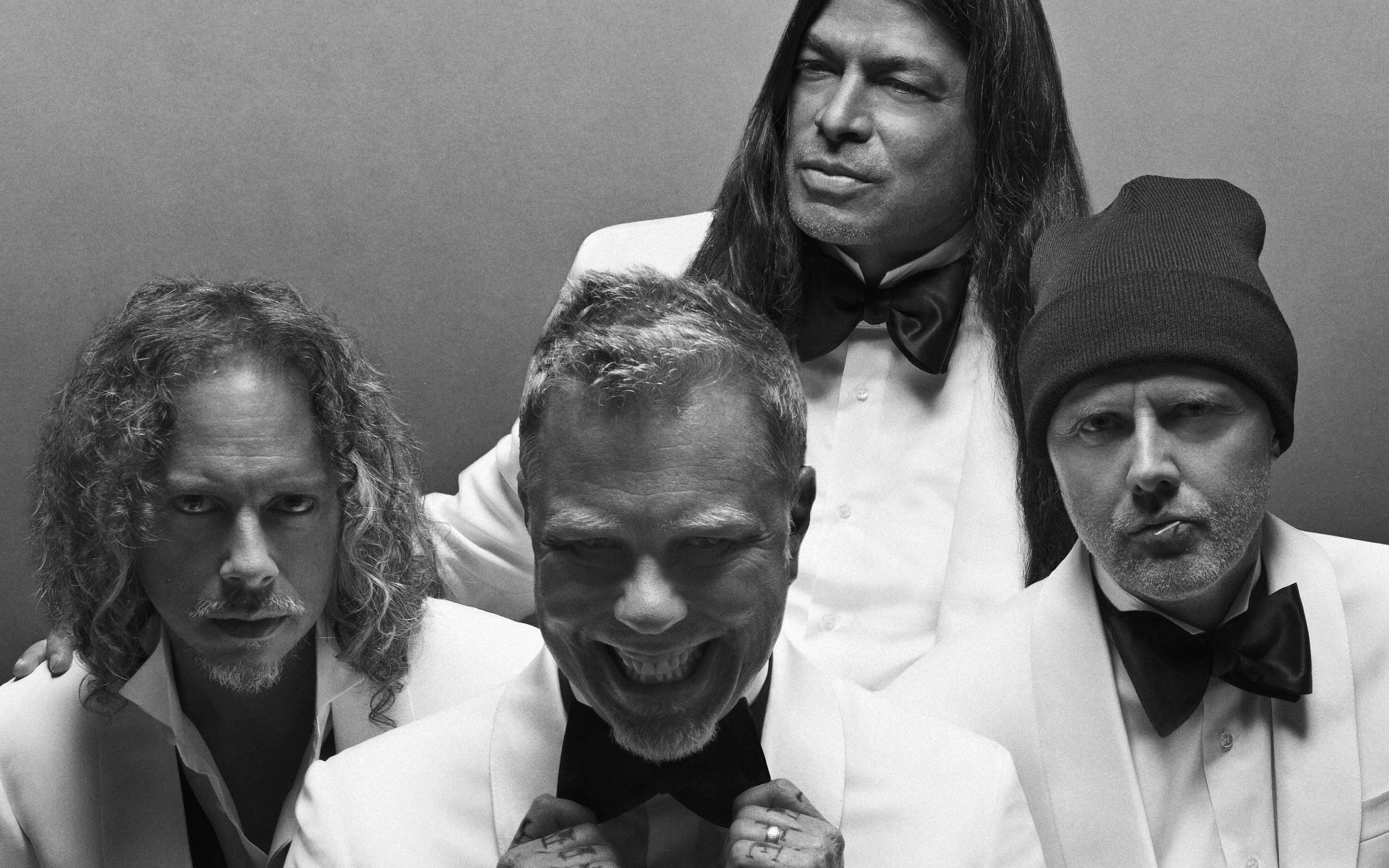 Lars Ulrich, Kirk Hammett, James Hetfield, Metallica