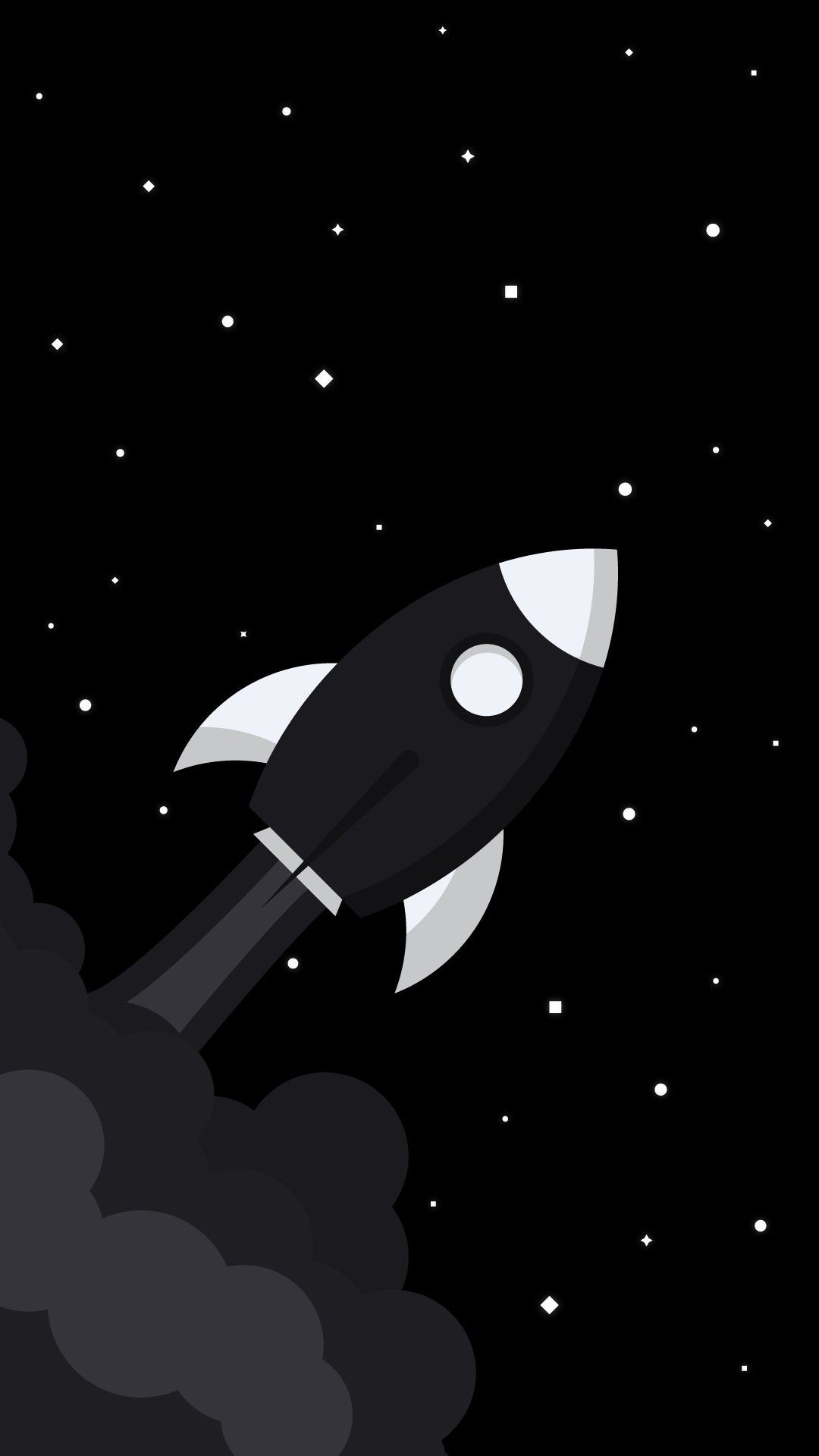 iPhone Wallpaper. Cartoon, Outer space, Illustration, Space, Sky