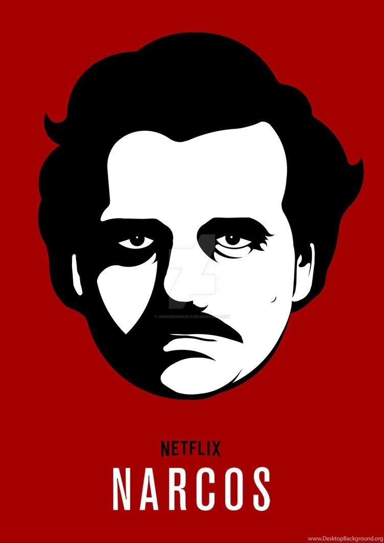 Netflix's Narcos Pablo Escobar By GobinBombArts
