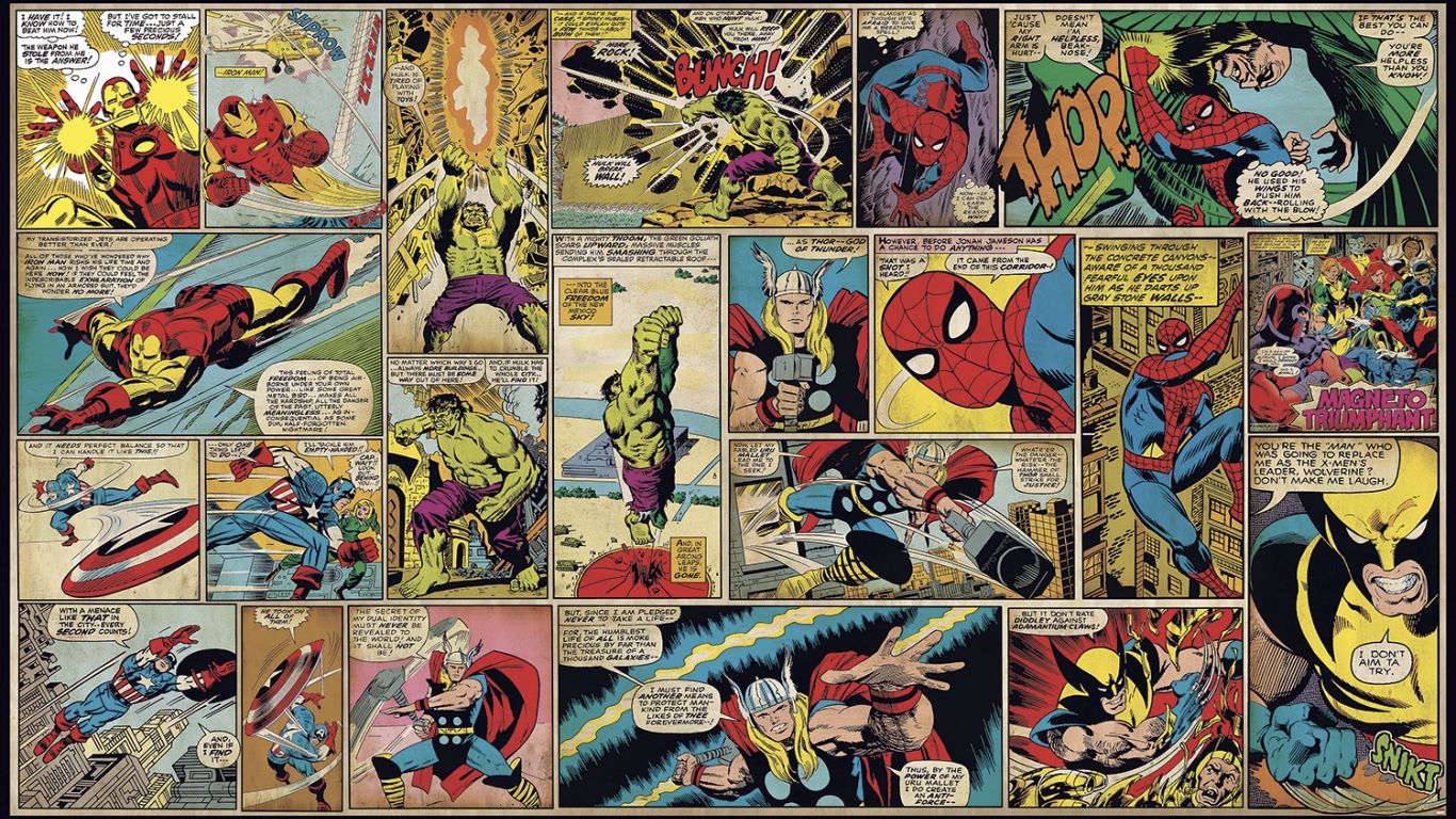 Free download Image Marvel Comic Strip Wallpaper [1500x857]