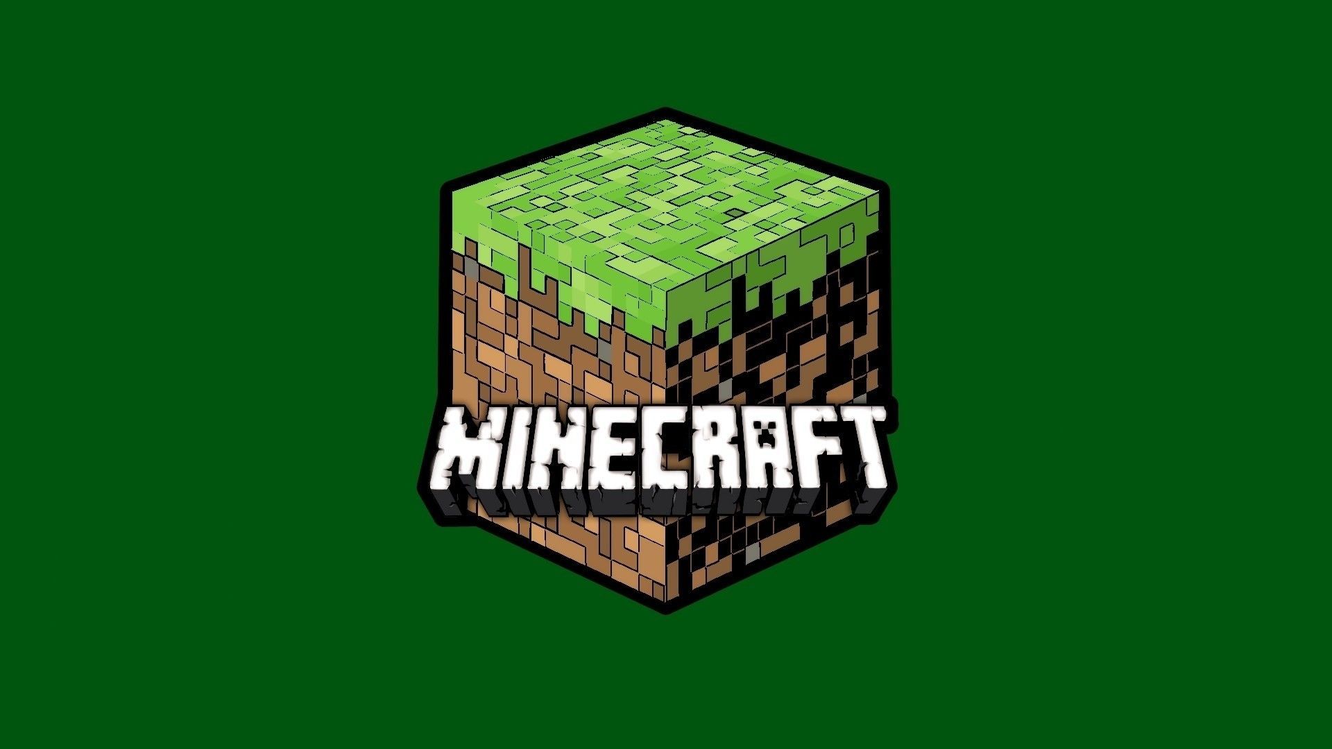 Minecraft Logo Wallpaper Free Minecraft Logo Background