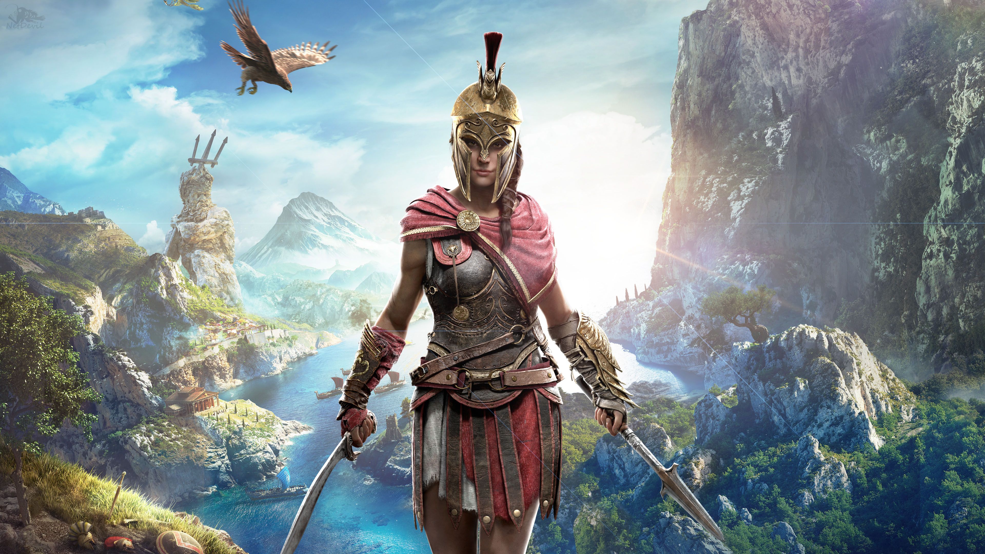 4K Assassin's Creed Odyssey Wallpaper and Background Image