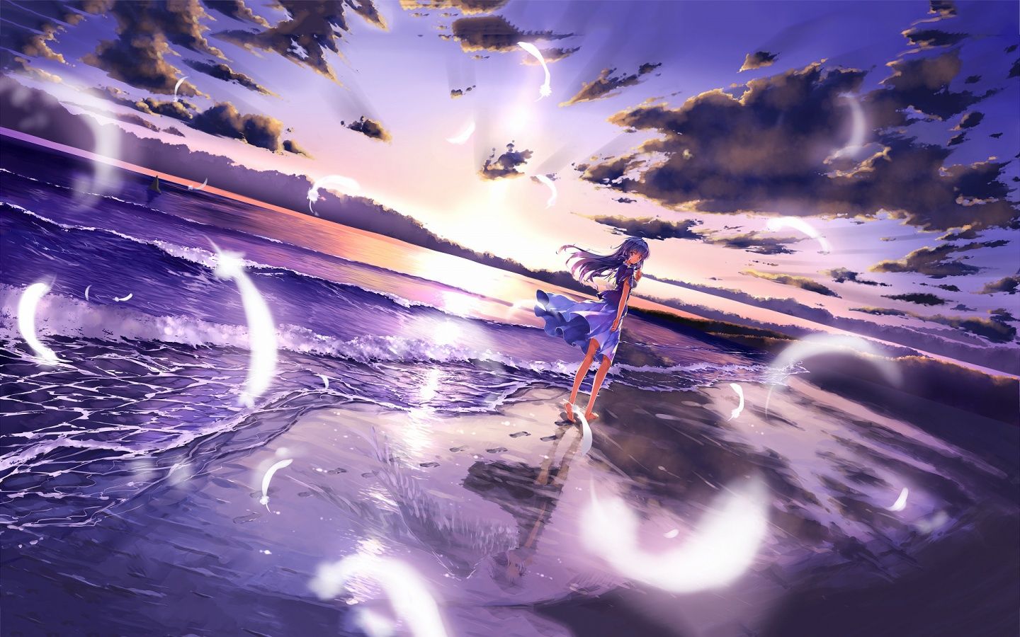 Hatsune miku anime Wallpaper 1440x900