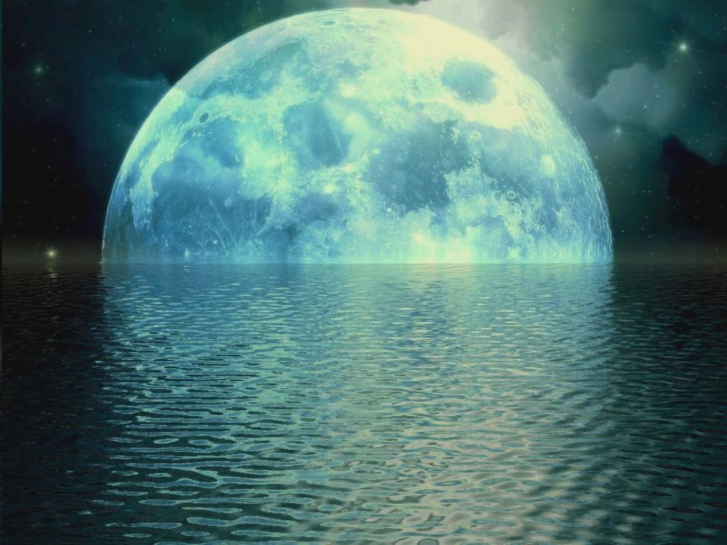 Dream Wallpaper: Moonlight Beautiful Moon Background