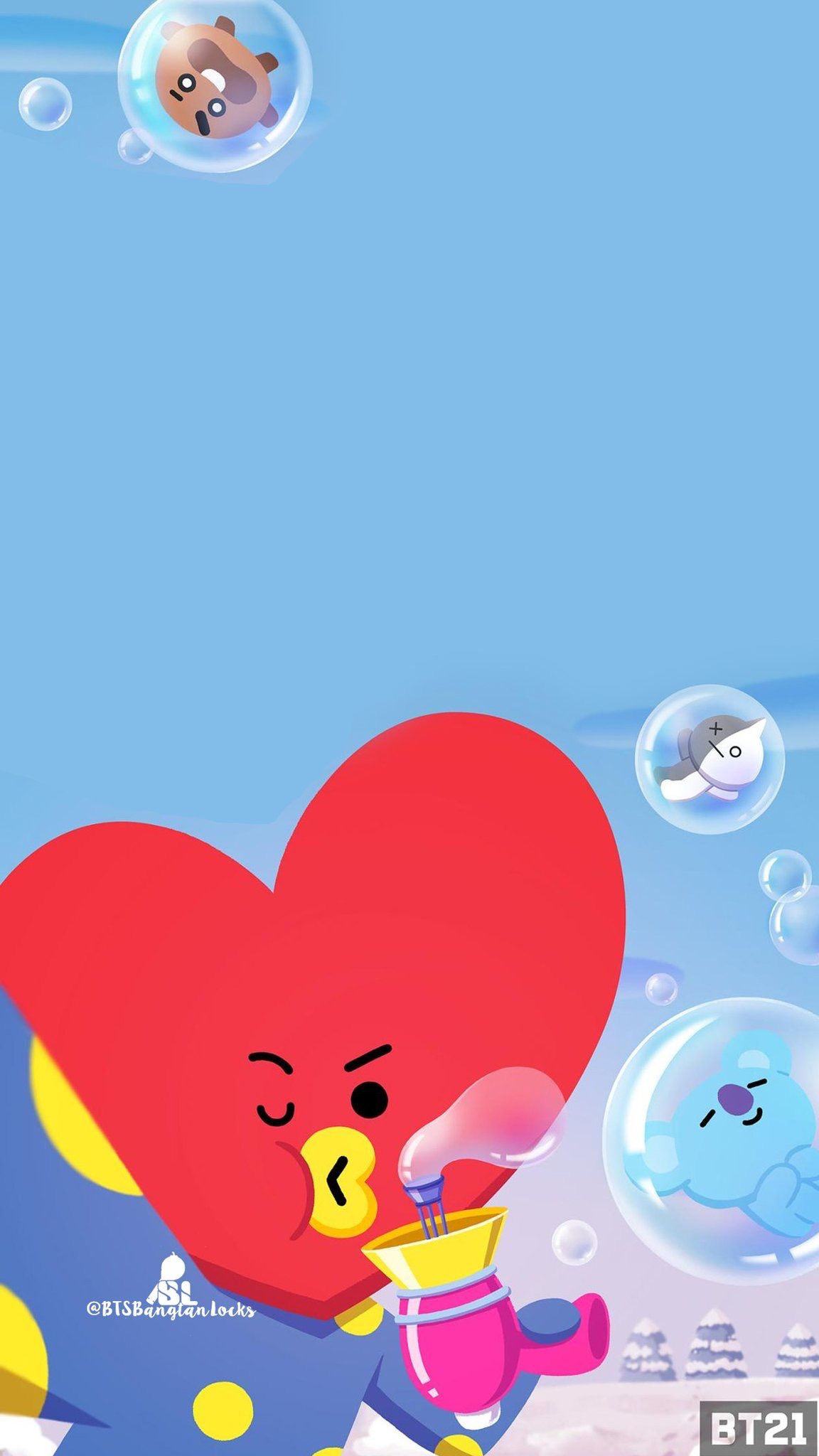 BT21 iPhone Wallpaper