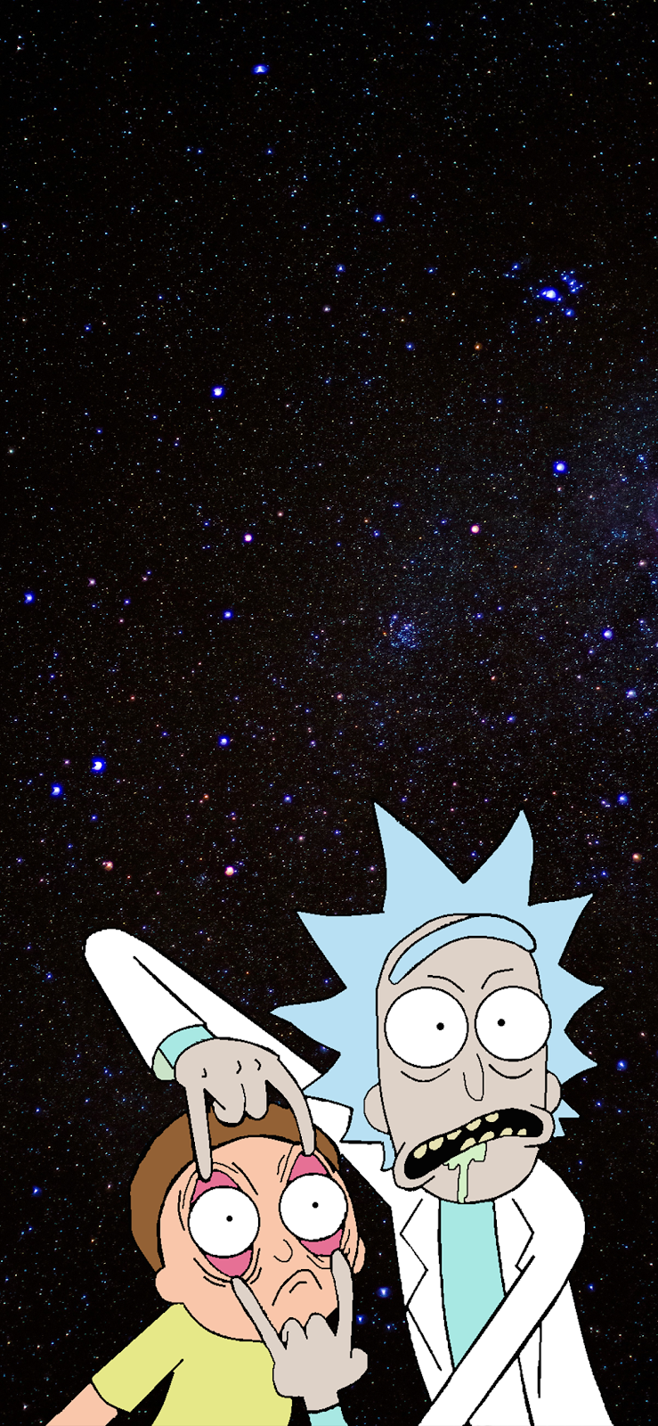 Rick and Morty phone wallpaper collection 154. Rick