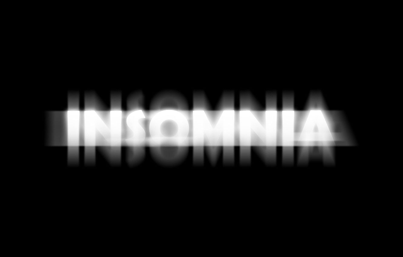 Wallpaper white, black, insomnia image for desktop, section
