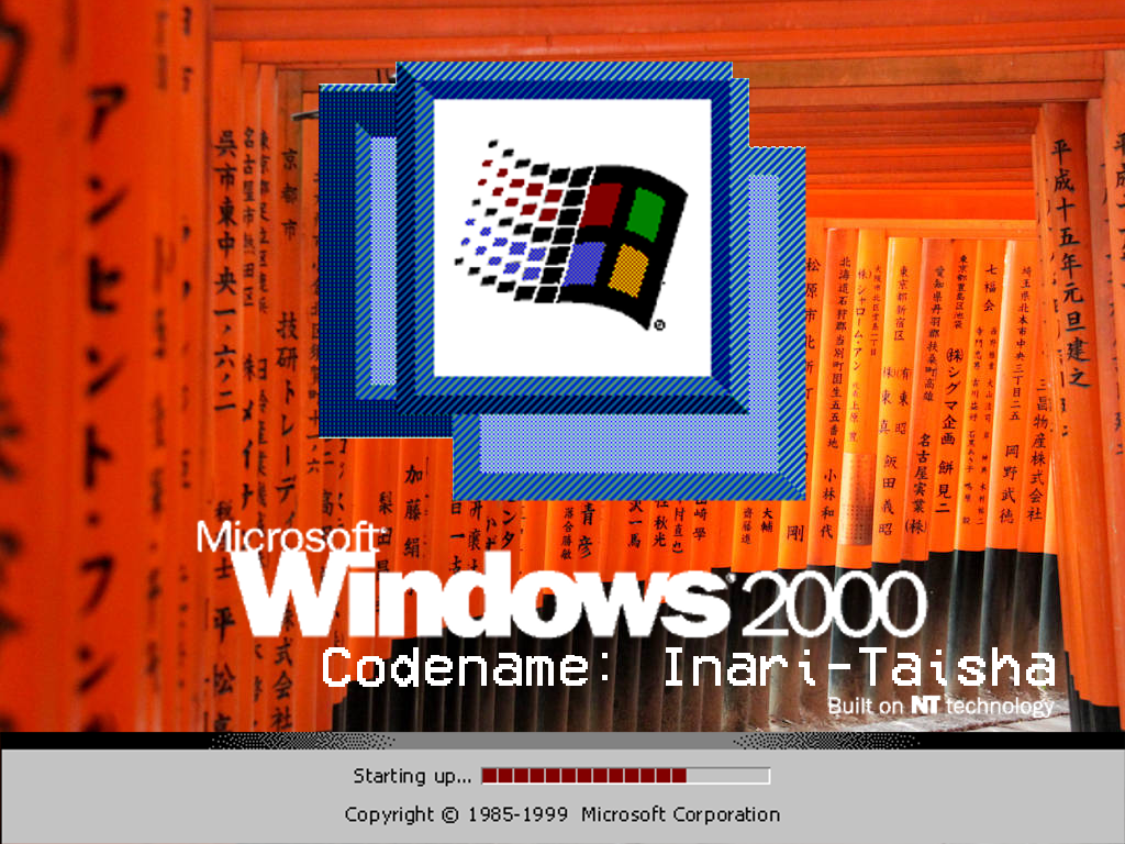 Windows 2000 Codename Inari Taisha. Windows Never Released