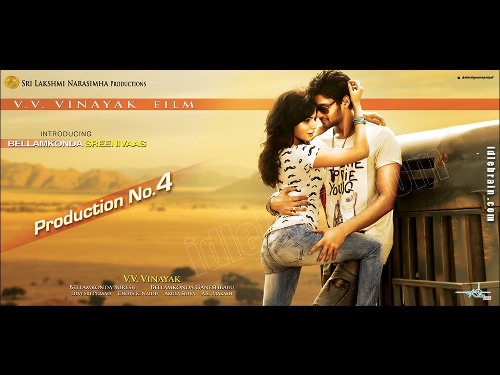 Bellamkonda Srinivas debut film film wallpaper