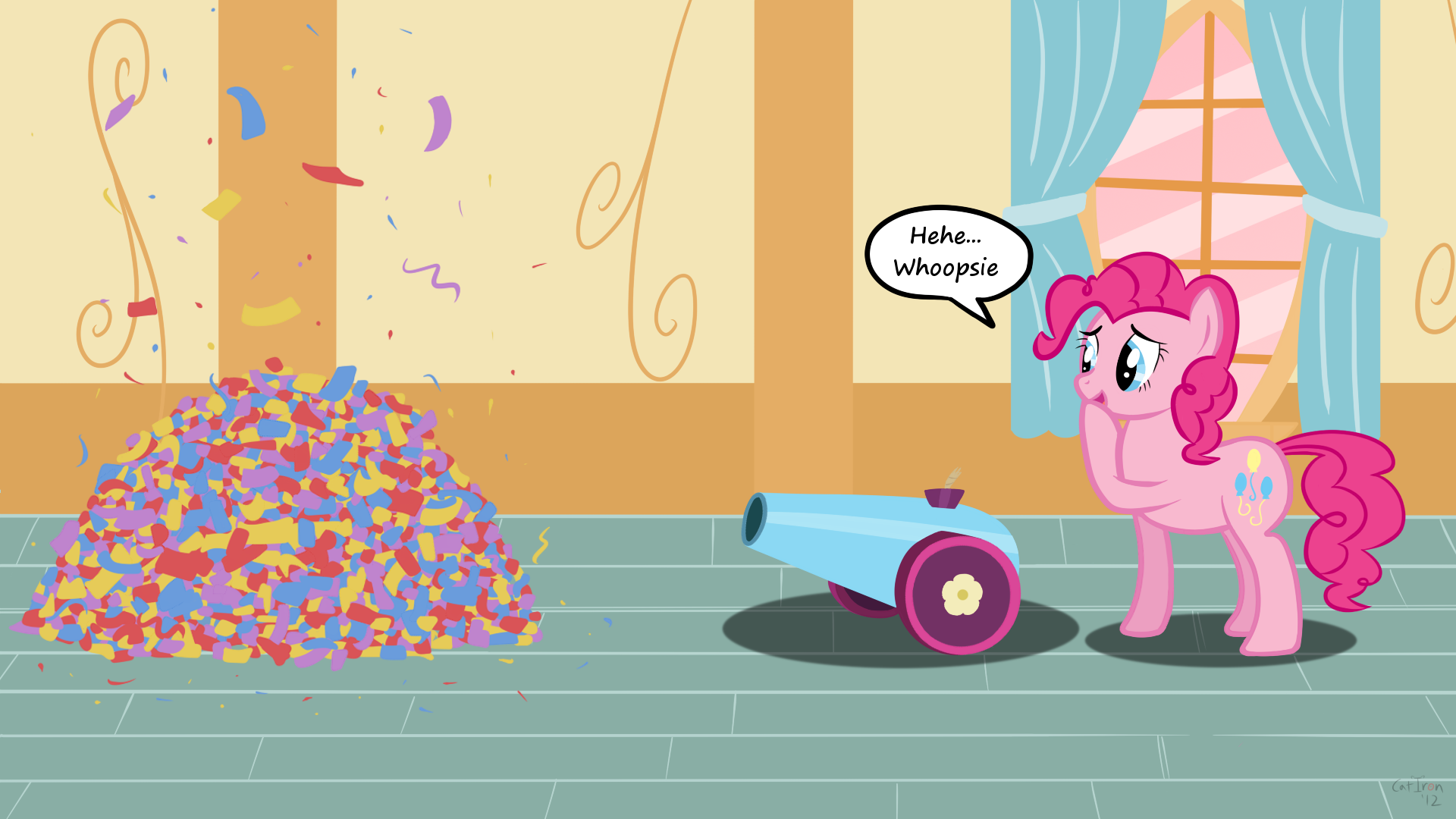 Hd Wallpaper Of Party My Little Pony Ponies Confetti