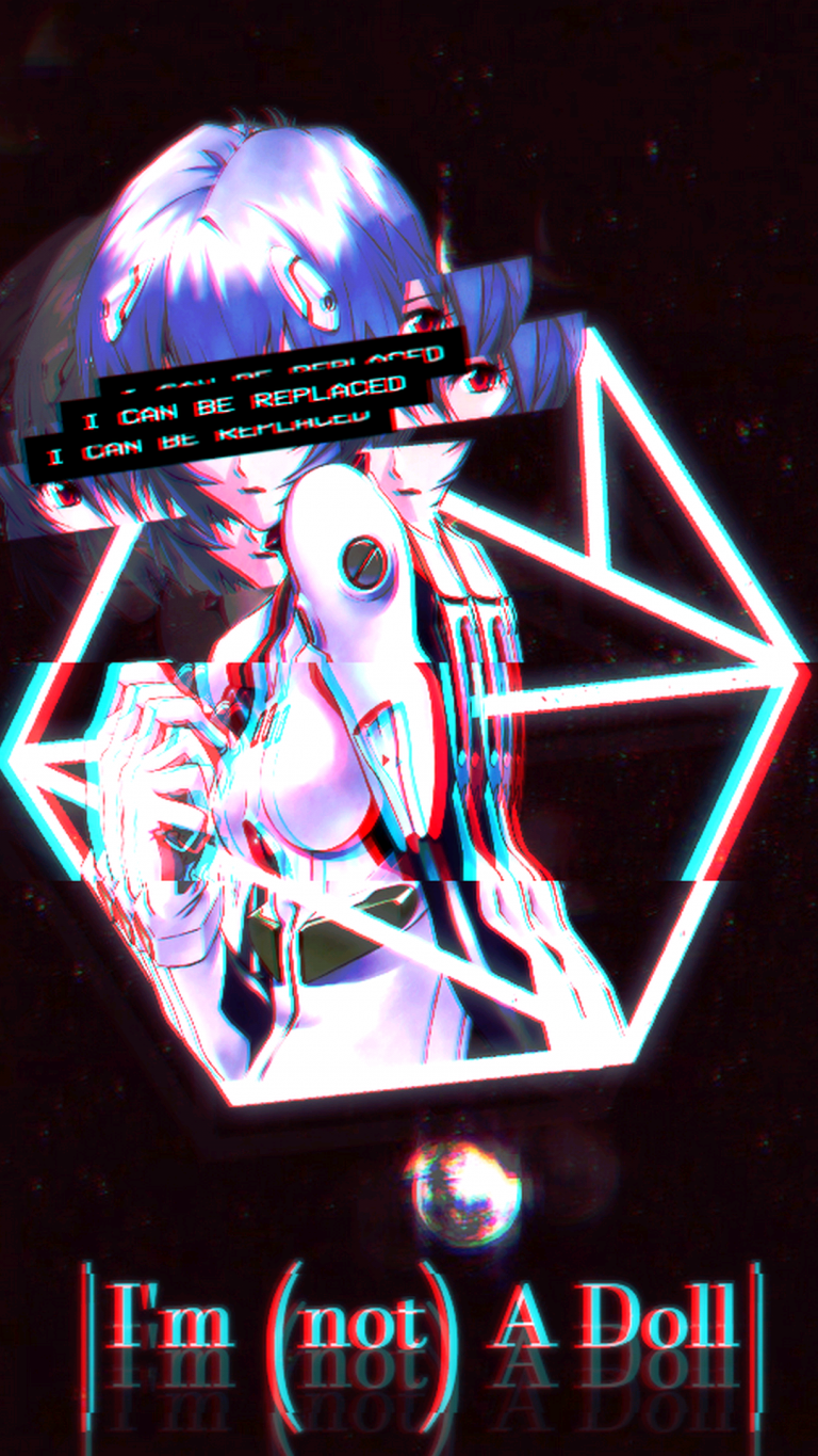 Anime Glitched Wallpapers - Wallpaper Cave