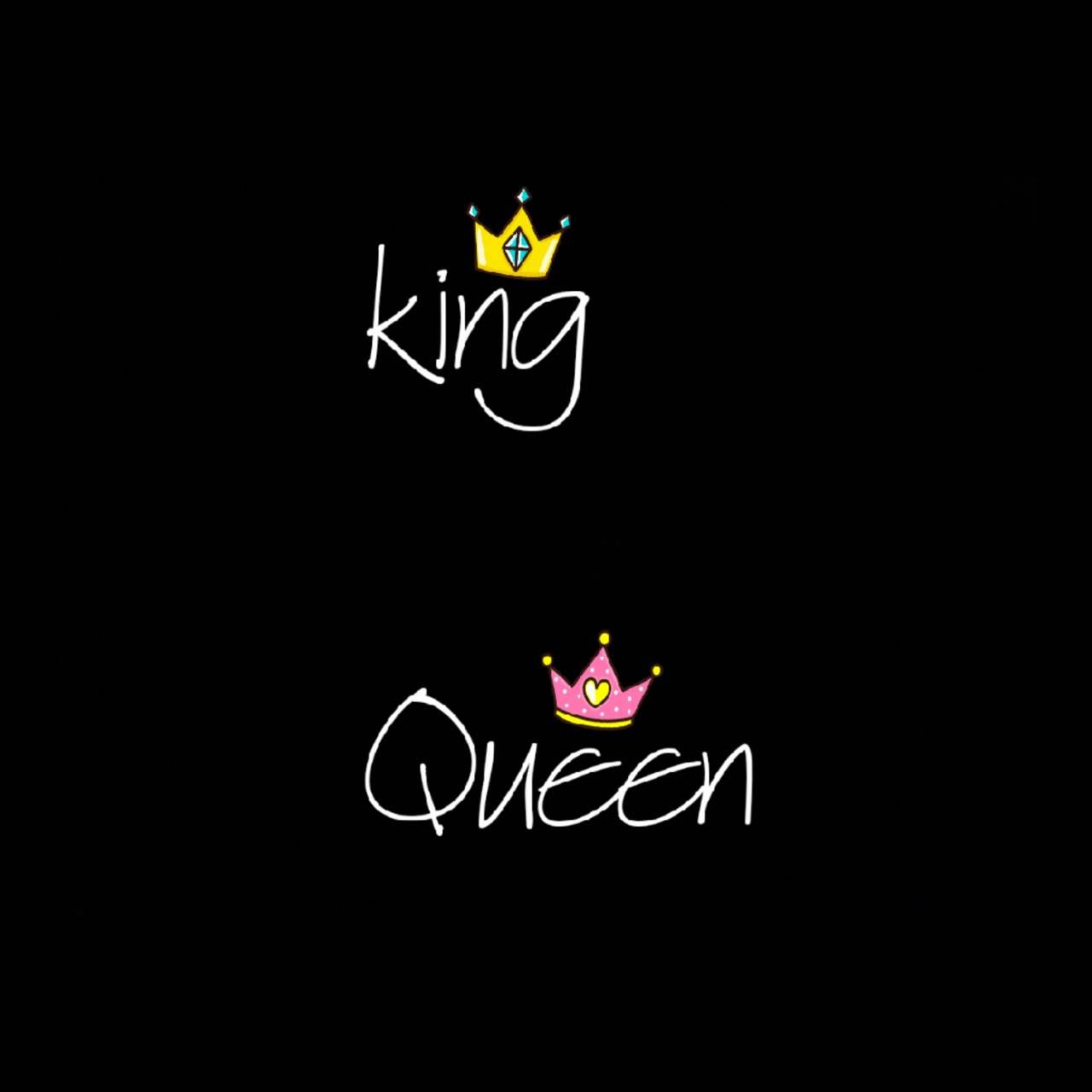 king and queen | Sticker