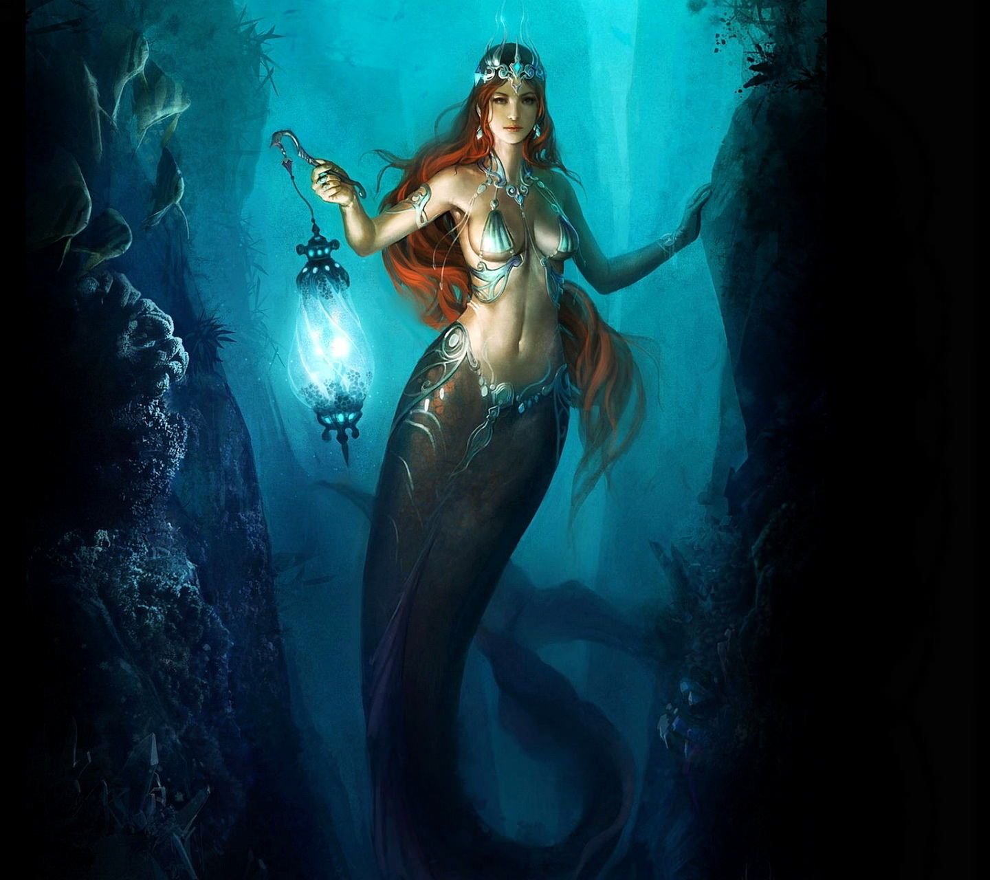 FREE Mermaid Wallpaper in PSD