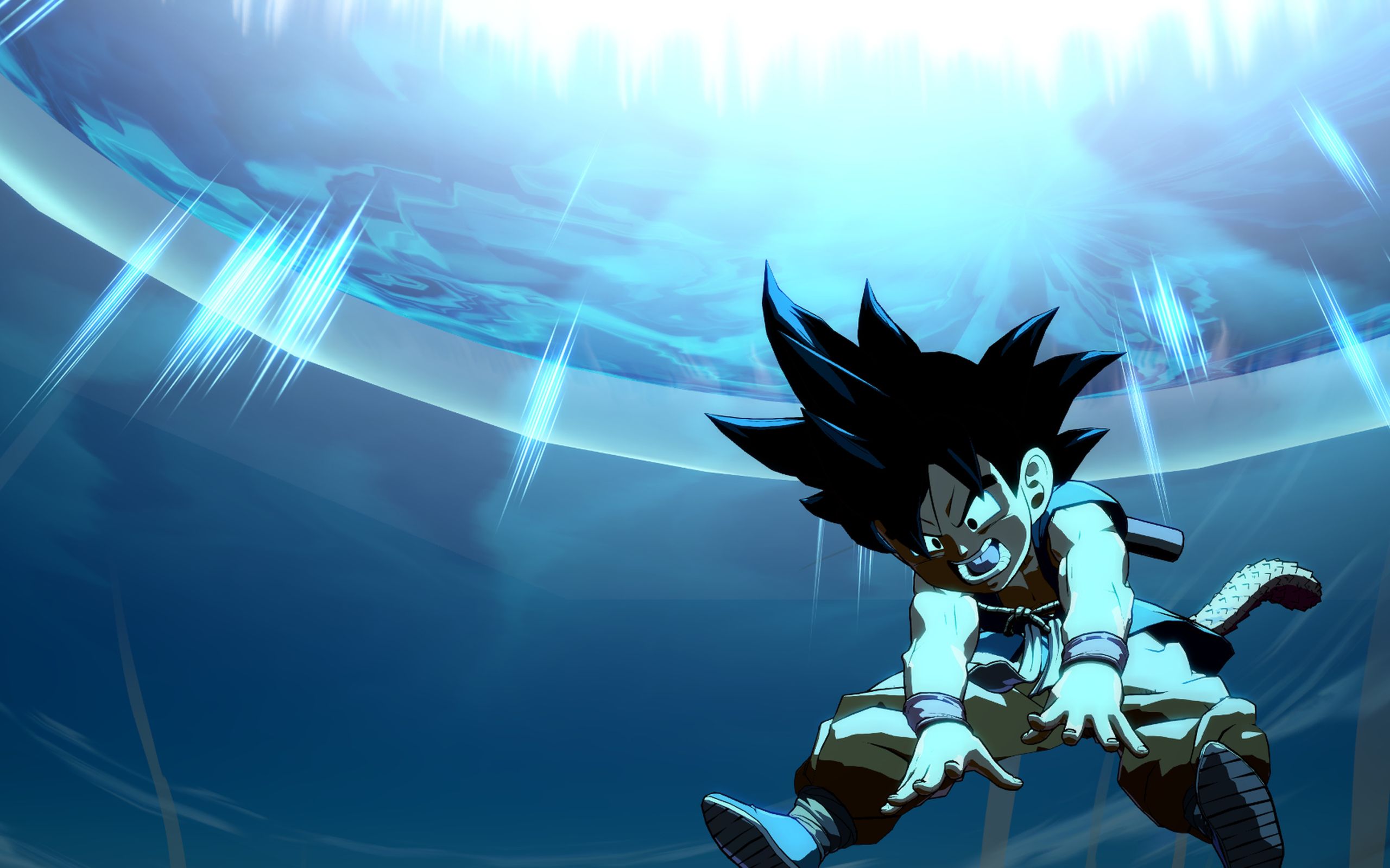 Kid Goku 2560x1600 Resolution Wallpaper, HD Anime 4K