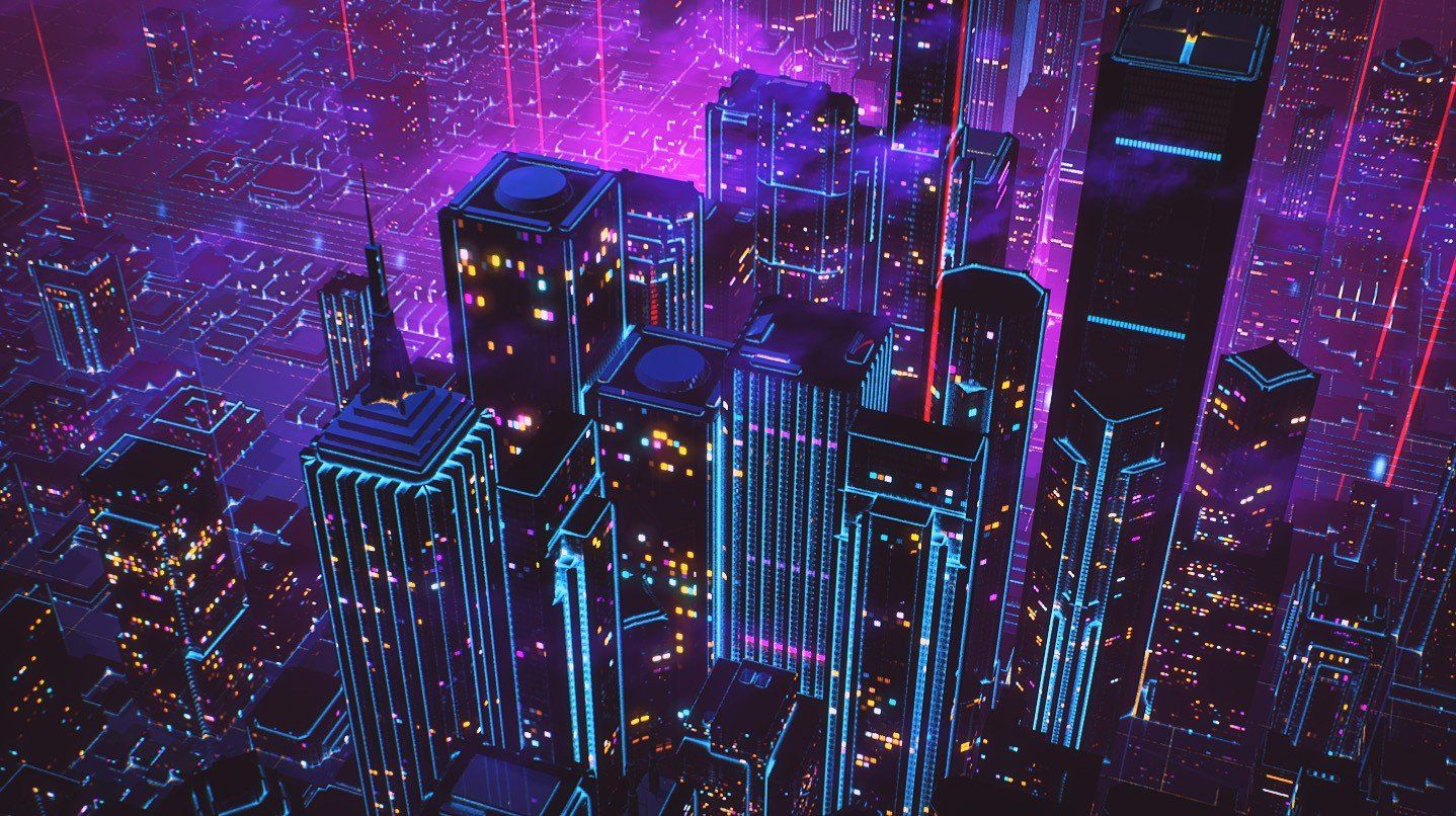 cityscape, Neon, New Retro Wave HD Wallpaper / Desktop and Mobile