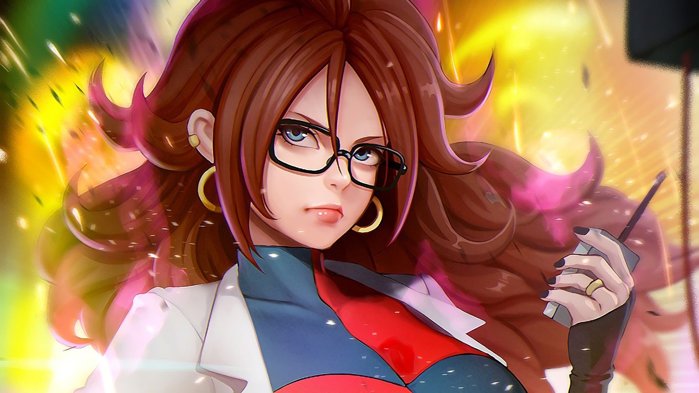 Android 21 Dragon Ball Fighter Z 1366x768 Resolution HD