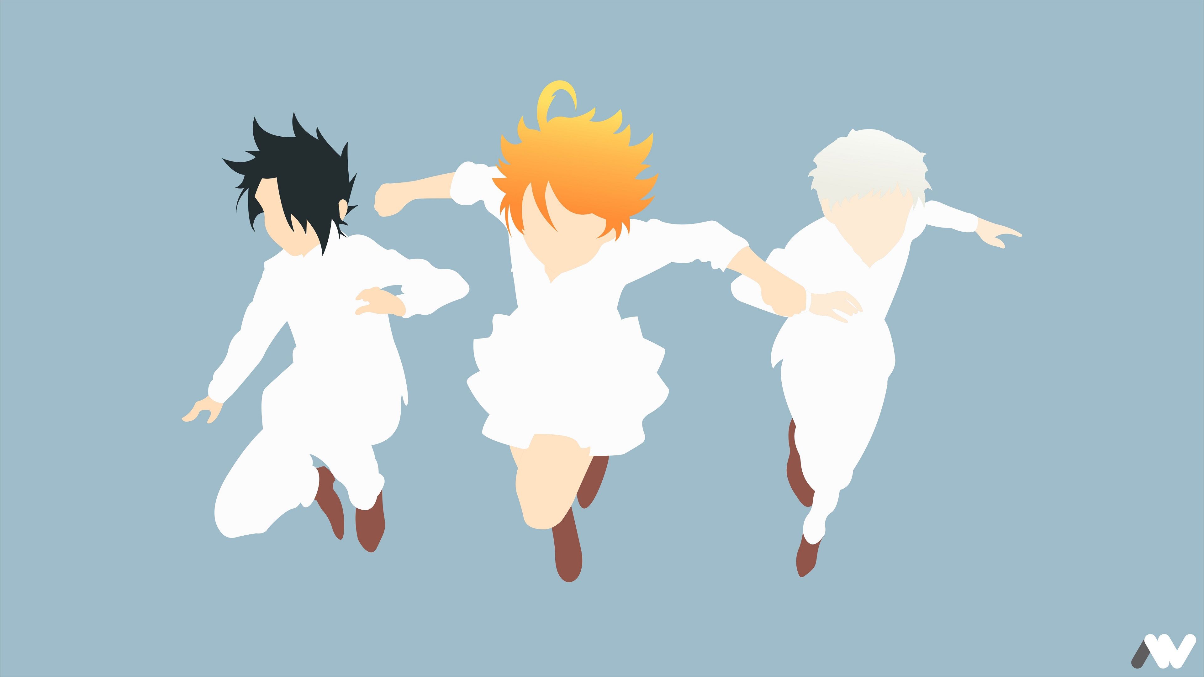 100+] Promised Neverland Wallpapers