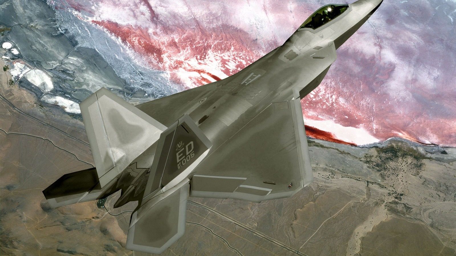 Lockheed Martin F 22 Raptor Wallpaper