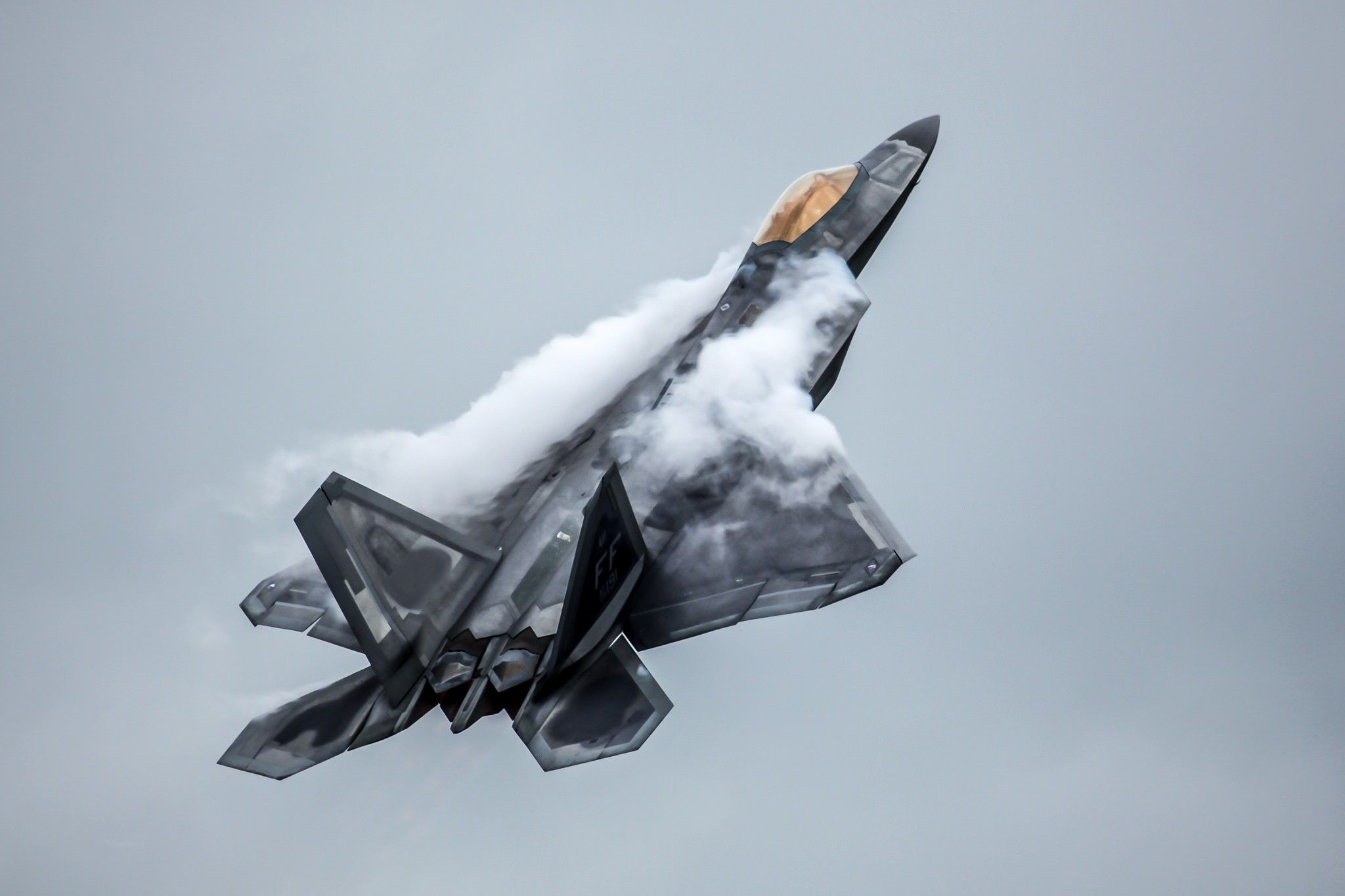 aircraft, Vehicle, Military, Military aircraft, F 22 Raptor