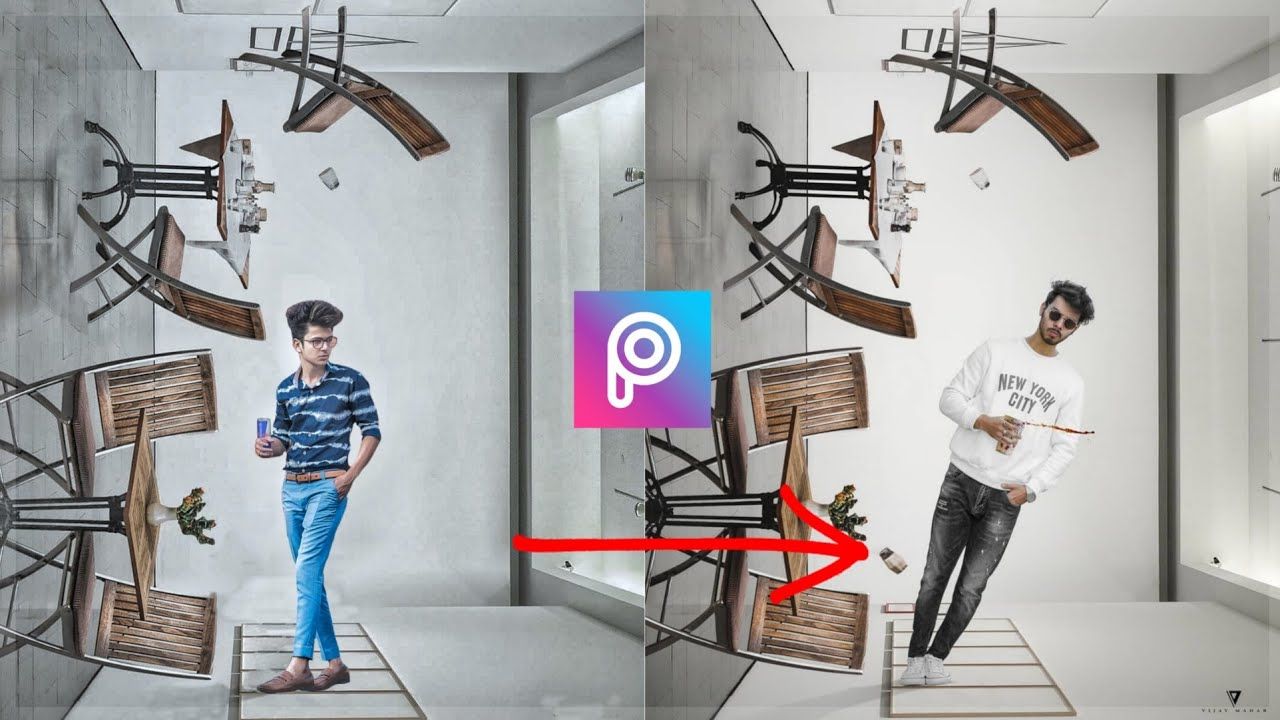 Vijay Mahar New Picsart Photo Editing Tutorial.. Vijay Mahar