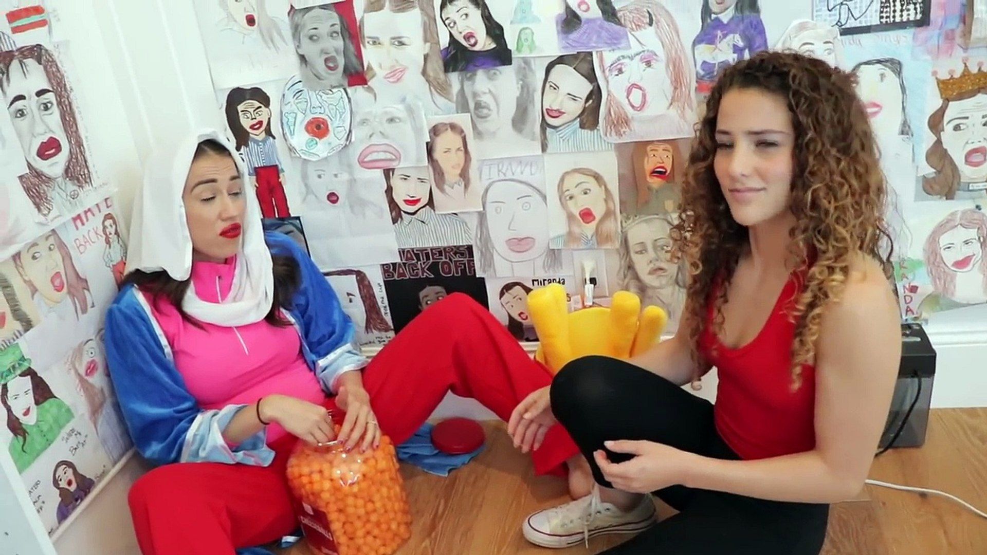 YOGA CHALLENGE WITH PREGNANT MIRANDA SINGS