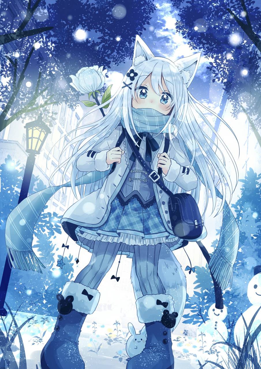 Anime Cat Girl Wallpapers Wallpaper Cave