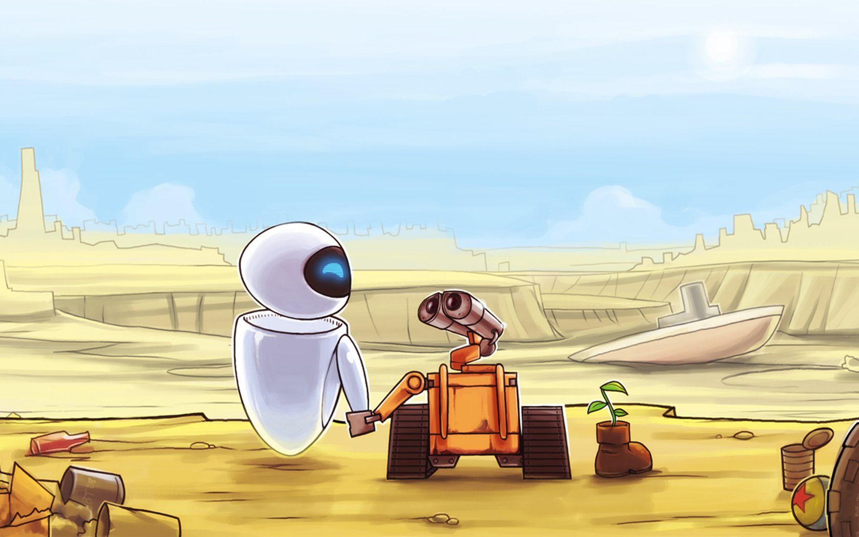 Wall·E HD Wallpaper and Background Image