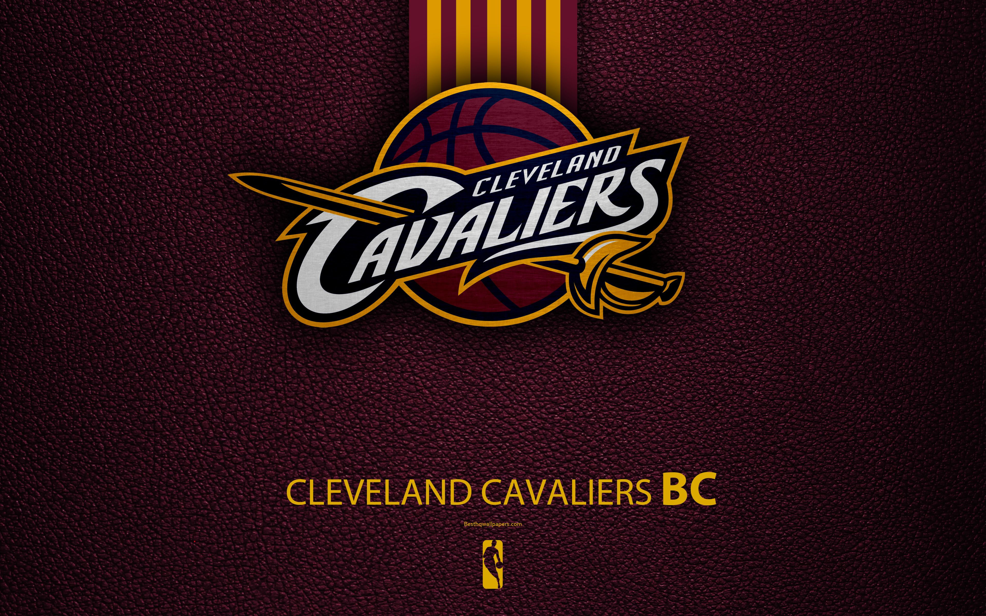Download wallpaper Cleveland Cavaliers, 4K, logo, basketball club