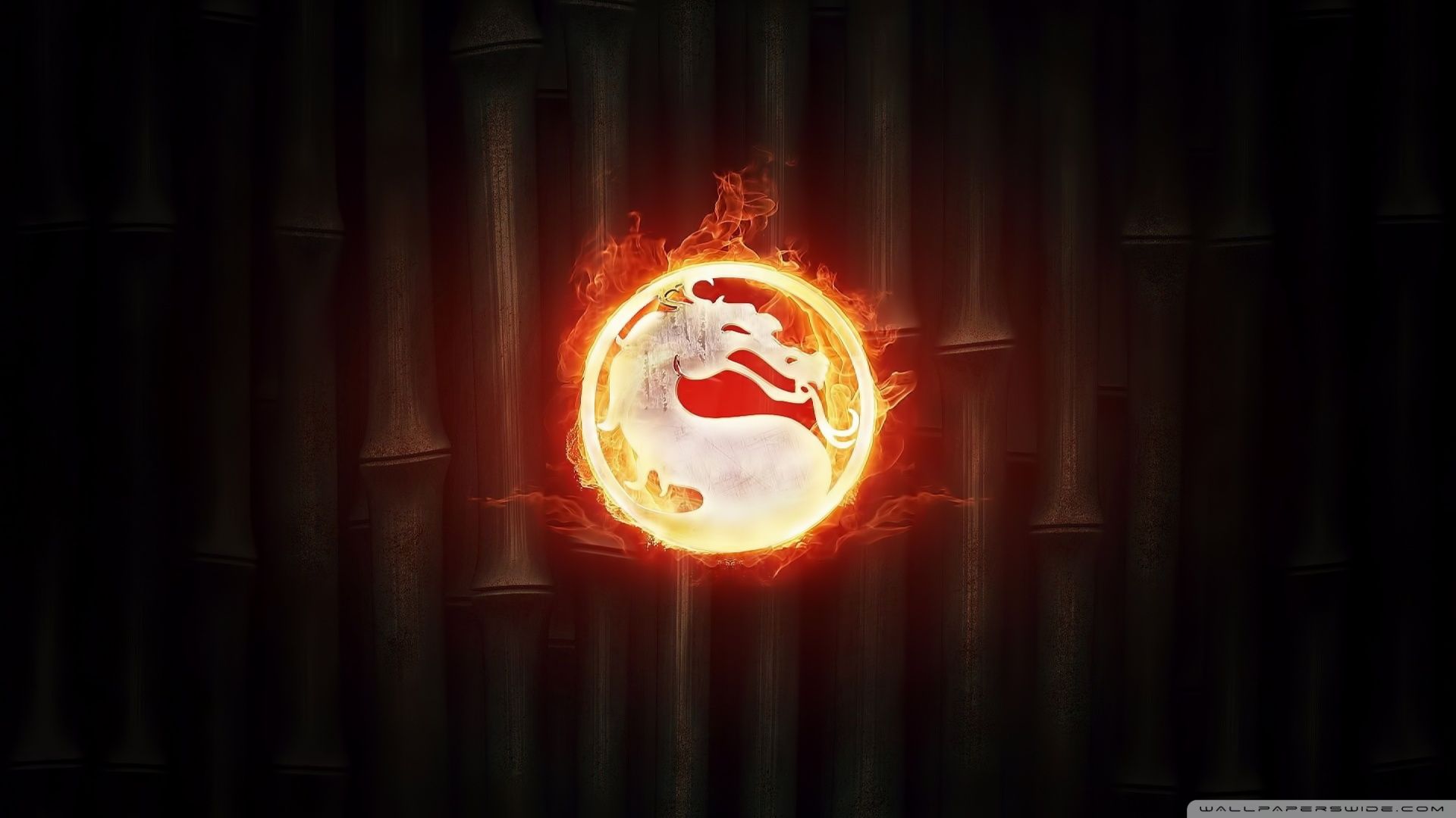 Mortal Kombat Logo Ultra HD Desktop Background Wallpaper