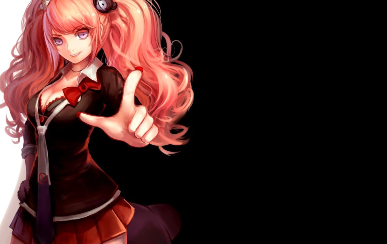 Red Hair Anime Girl Wallpaper