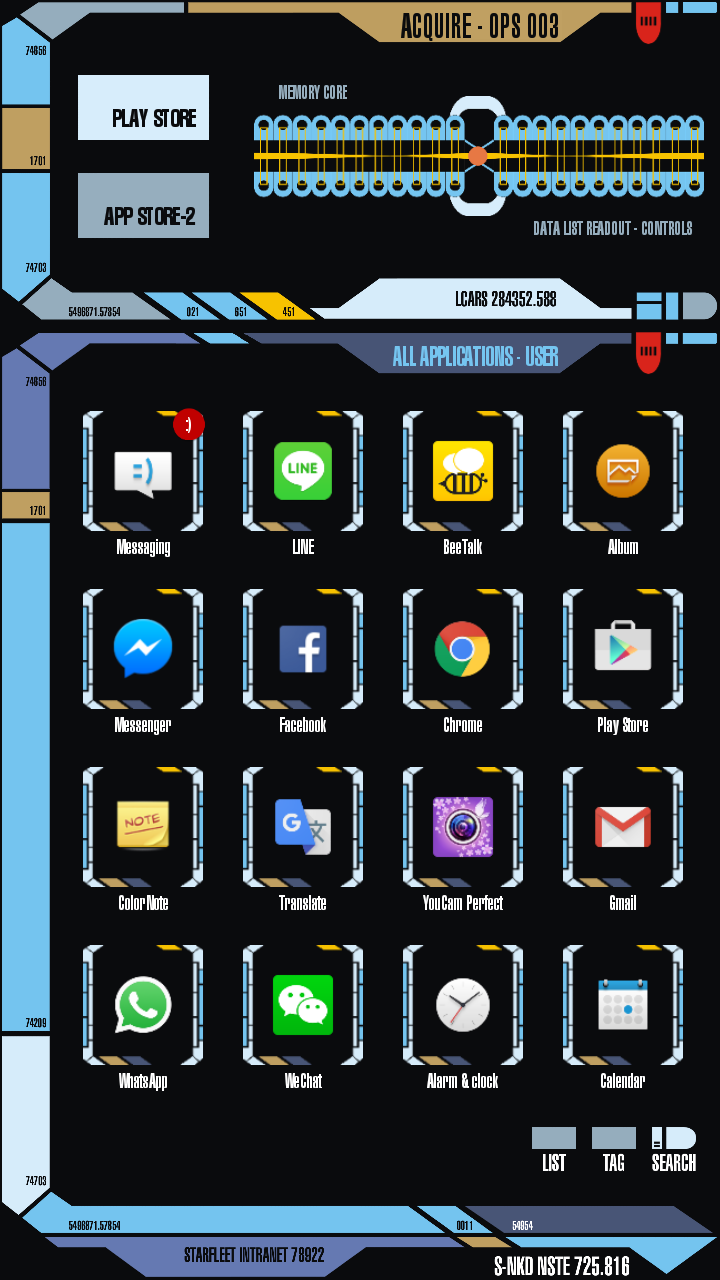Star Trek Lcars Android Theme Android Theme