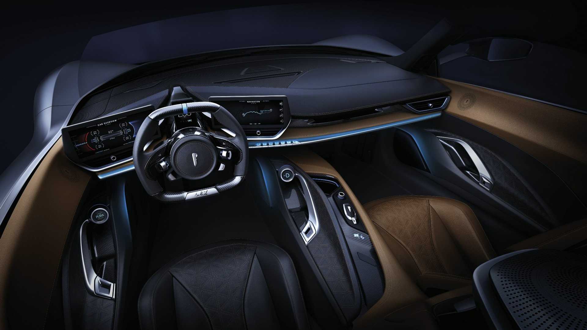 Pininfarina Battista Interior Wallpaper
