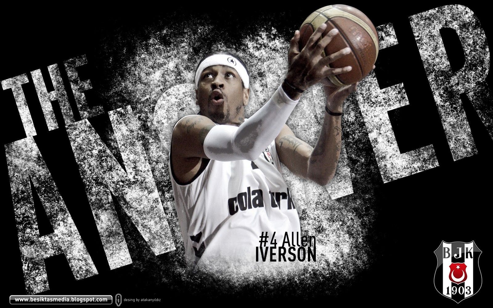 Allen Iverson, Basketball, Besiktas J.K., Turkey Wallpaper HD / Desktop and Mobile Background