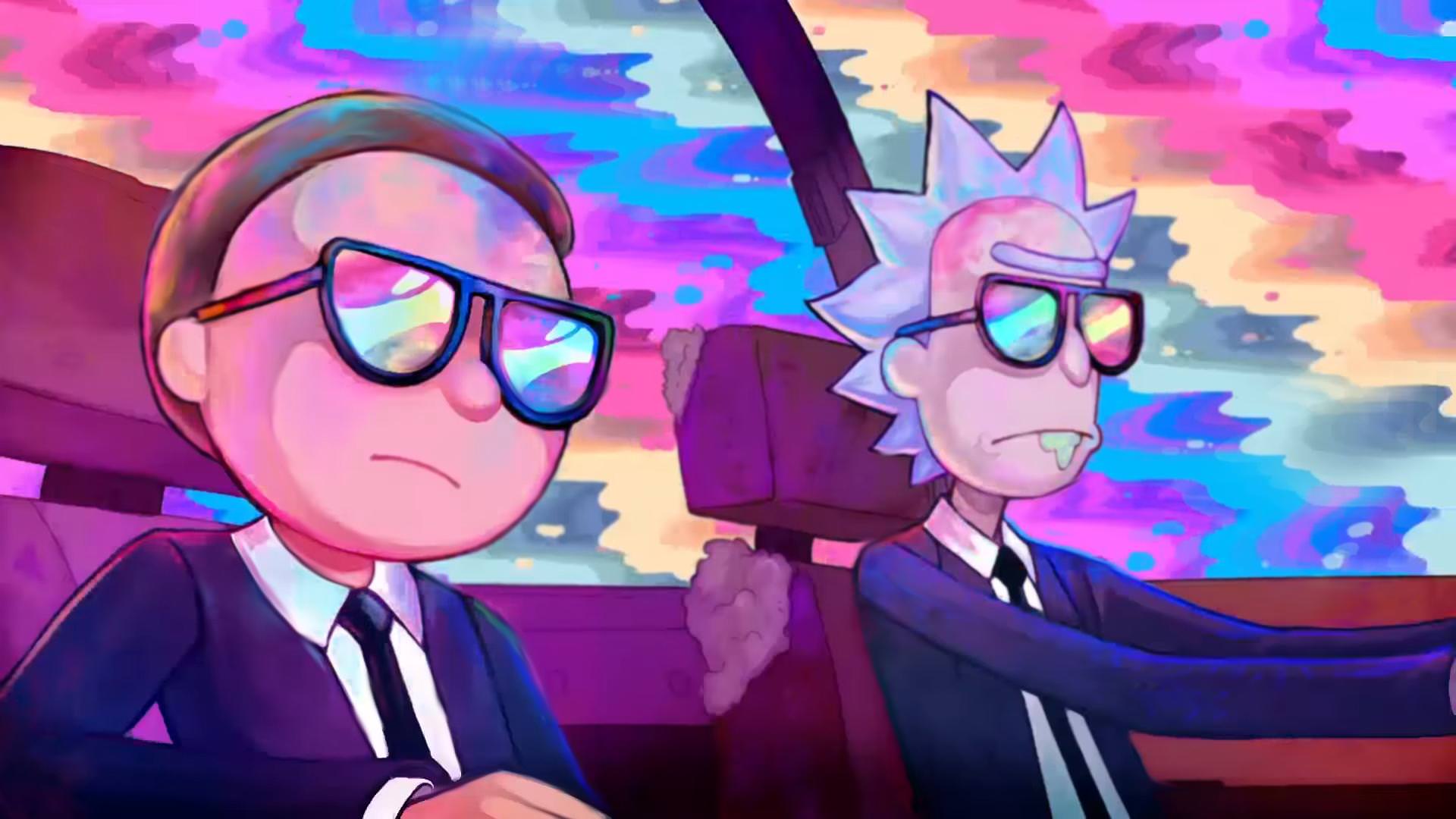 4K Rick and Morty Wallpaper I Created From Run The Jewels
