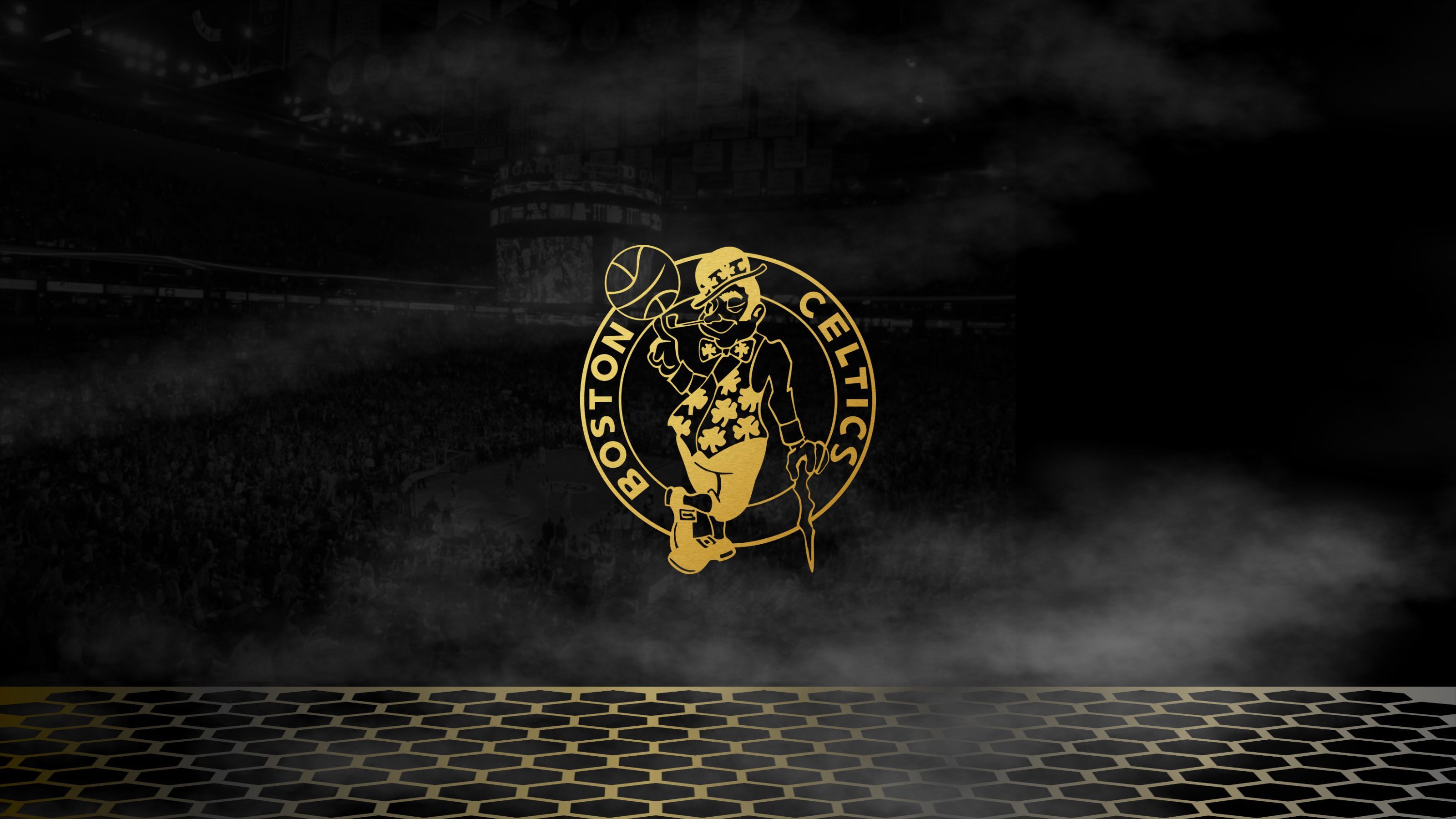 Black & Gold NBA Background For Desktop in 2020