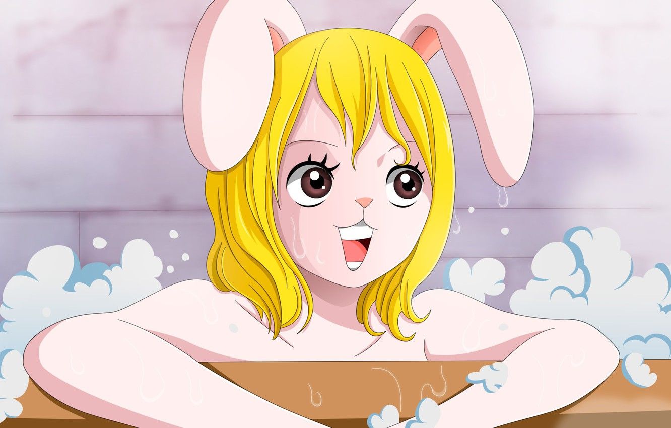 Wallpaper kawaii, game, fighter, One Piece, anime, bath, blonde