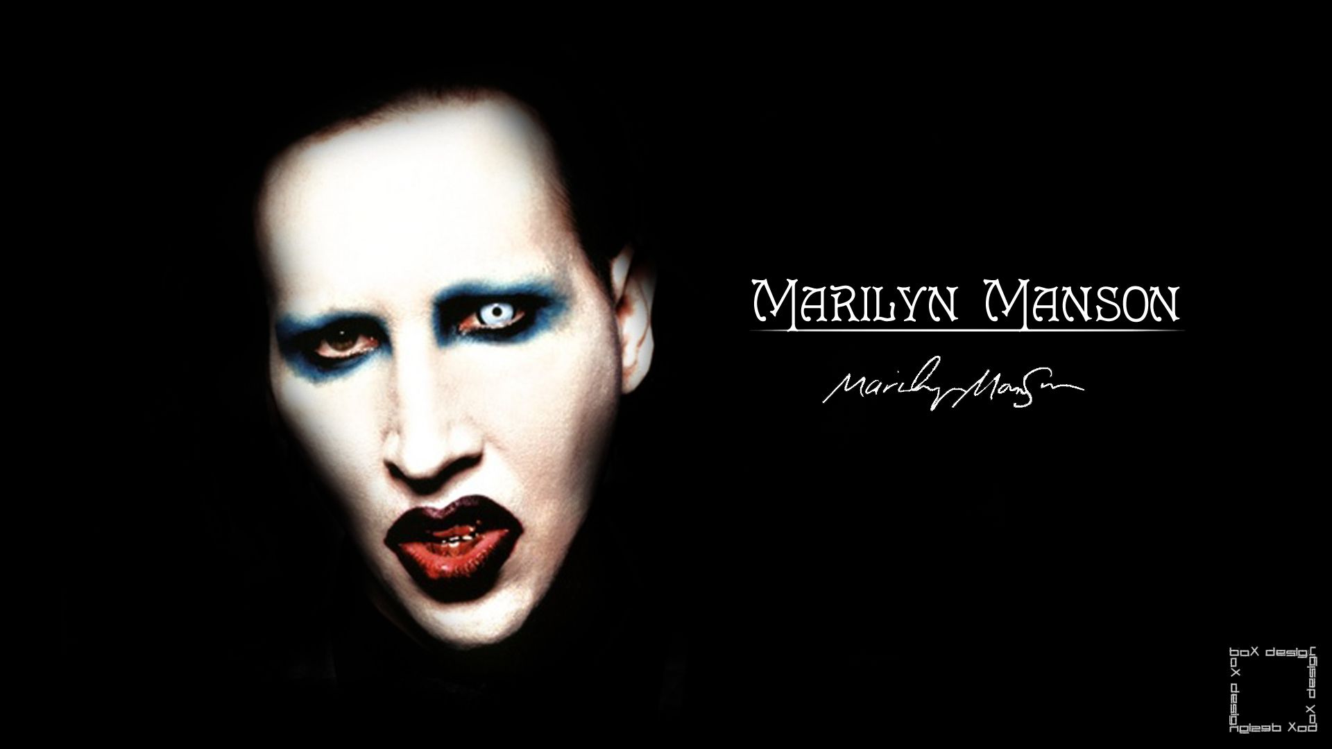 Marilyn Manson Background. Marilyn