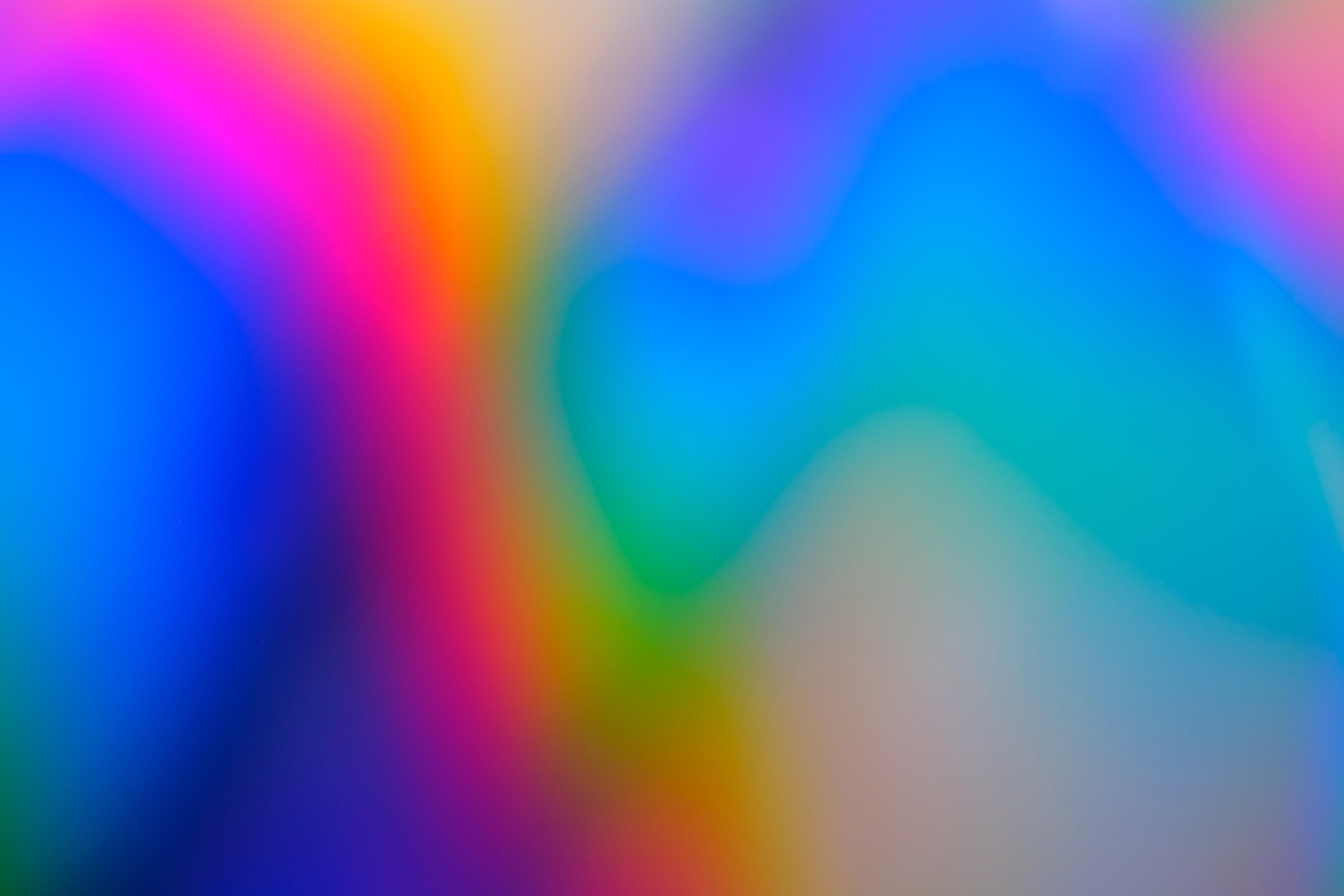 wallpaper gradient, iridescent, lines, bright, pink HD