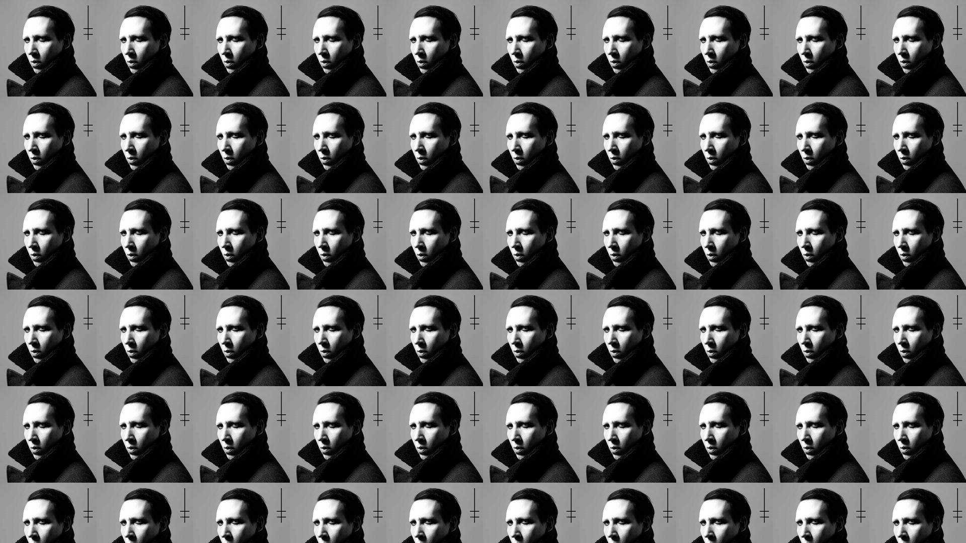 Marilyn Manson Wallpaper « Tiled Desktop Wallpaper