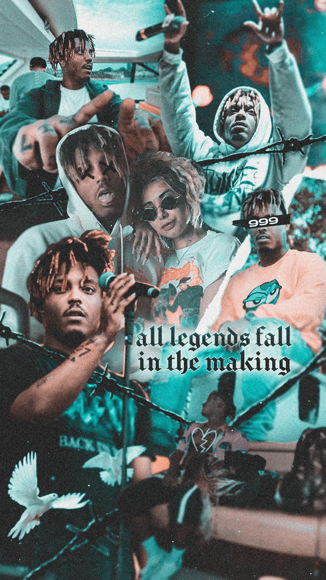 Legends Never Die Juice Wrld Wallpapers Wallpaper Cave