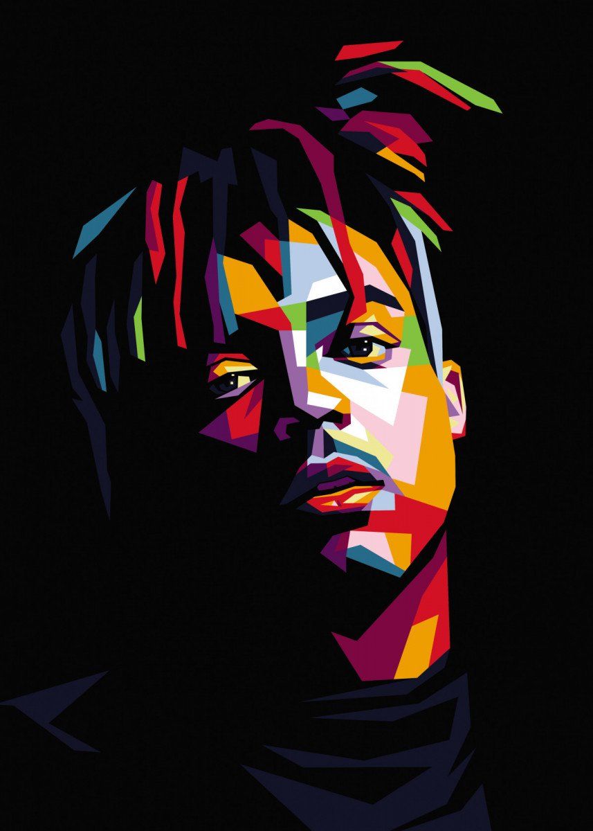 juice wrld american rapper Pop Art Poster Print