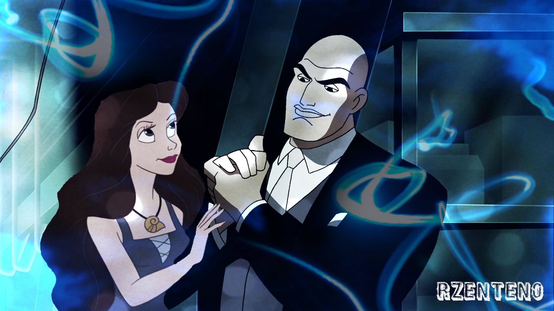 Vanessa And Lex Luthor crossover Photo